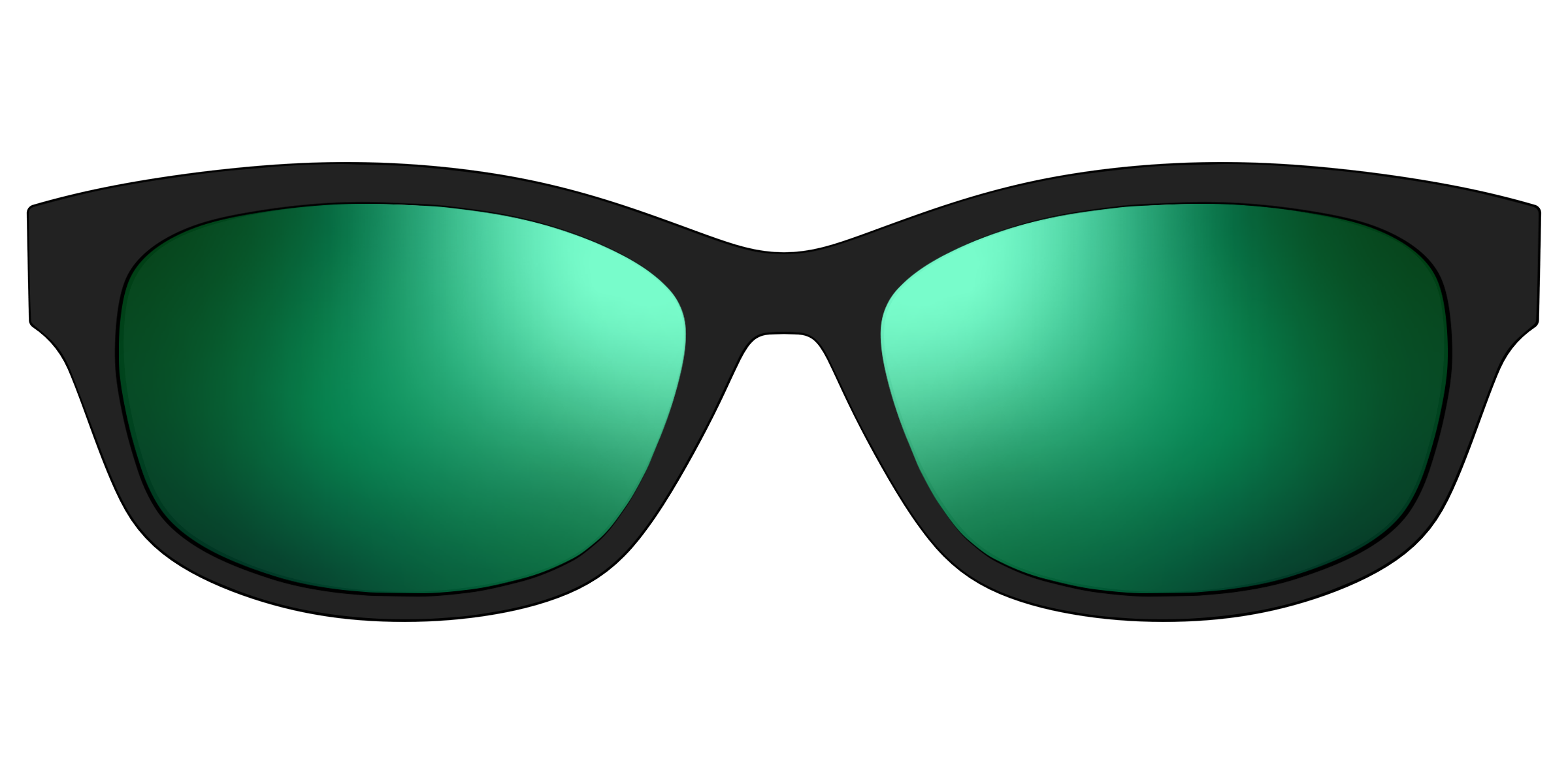 The Polarized Green Reflective Sun Top - Image 21