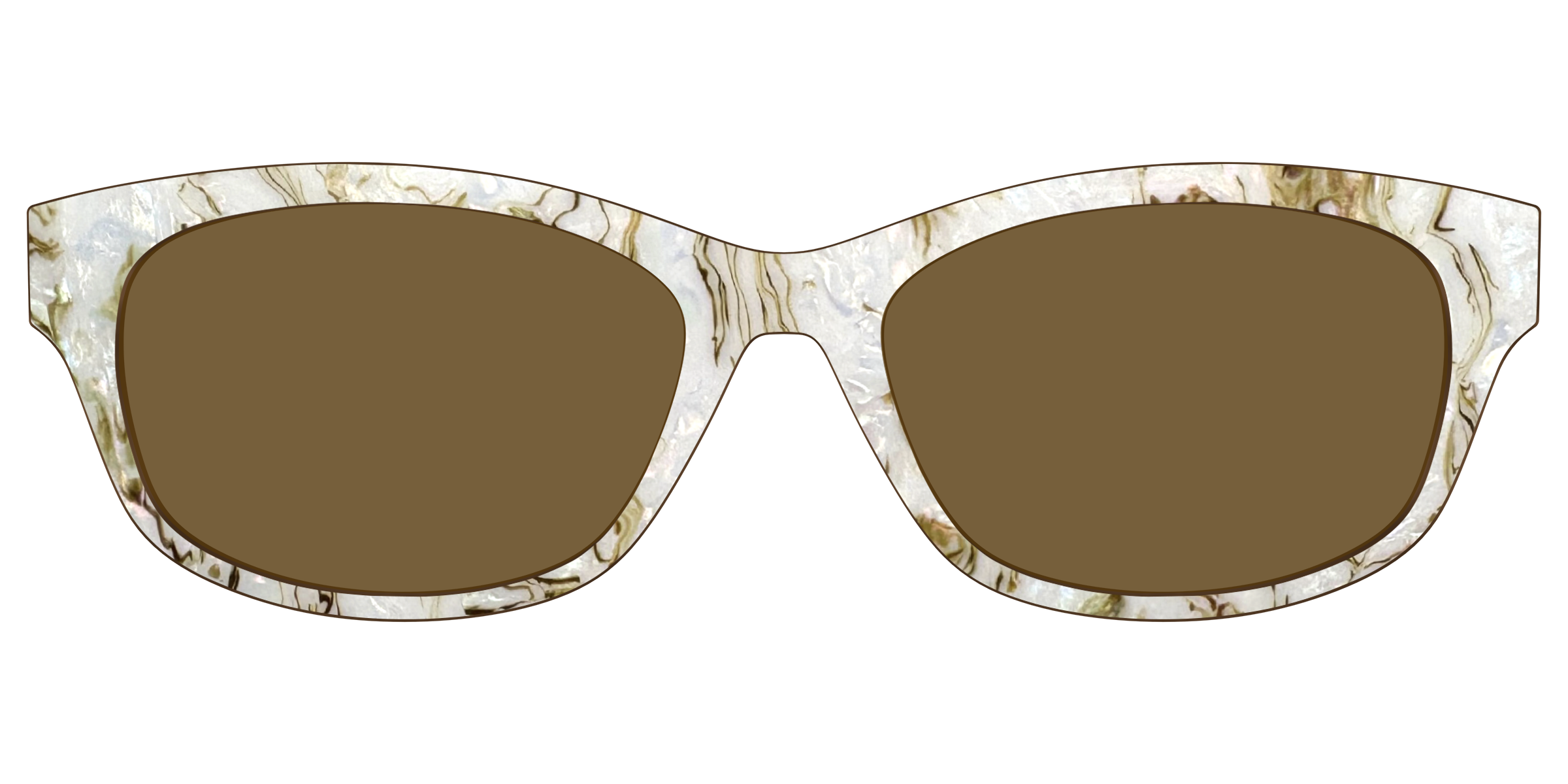 The Polarized Ivory Sand Pearl Shell Sun Top - Image 39