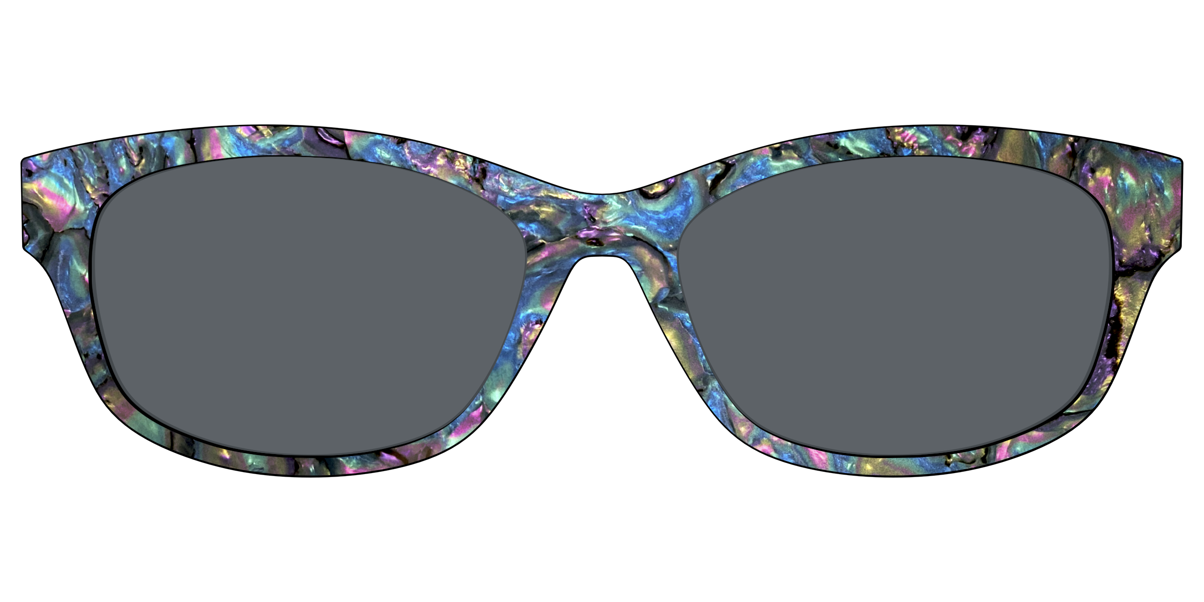 The Polarized Midnight Abalone Sun Top - Image 39