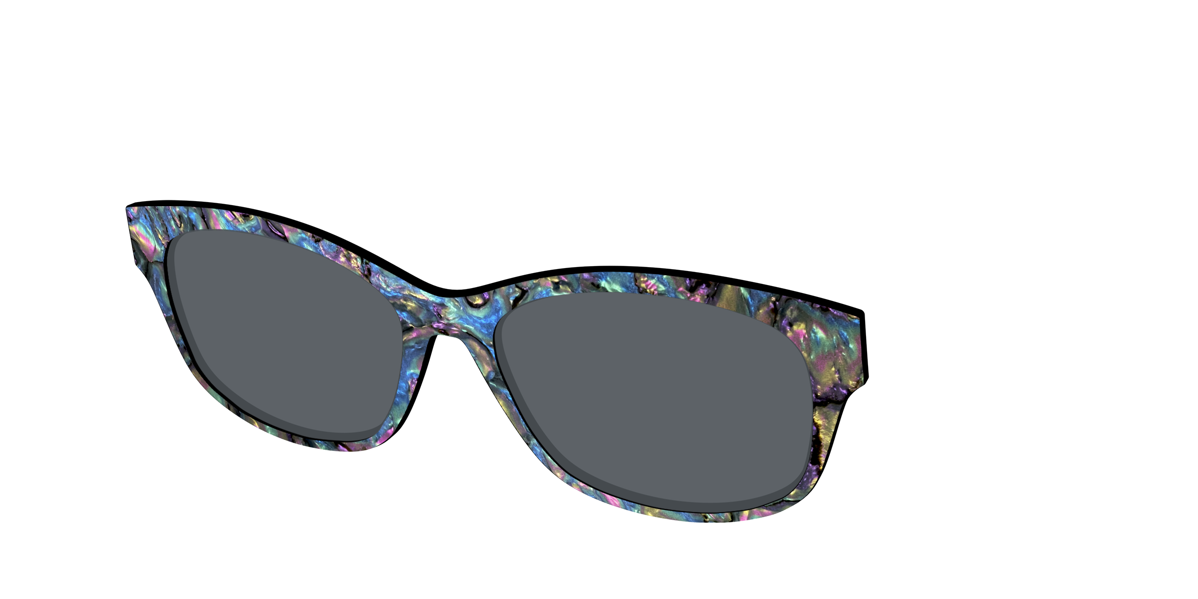 The Polarized Midnight Abalone Sun Top - Image 40
