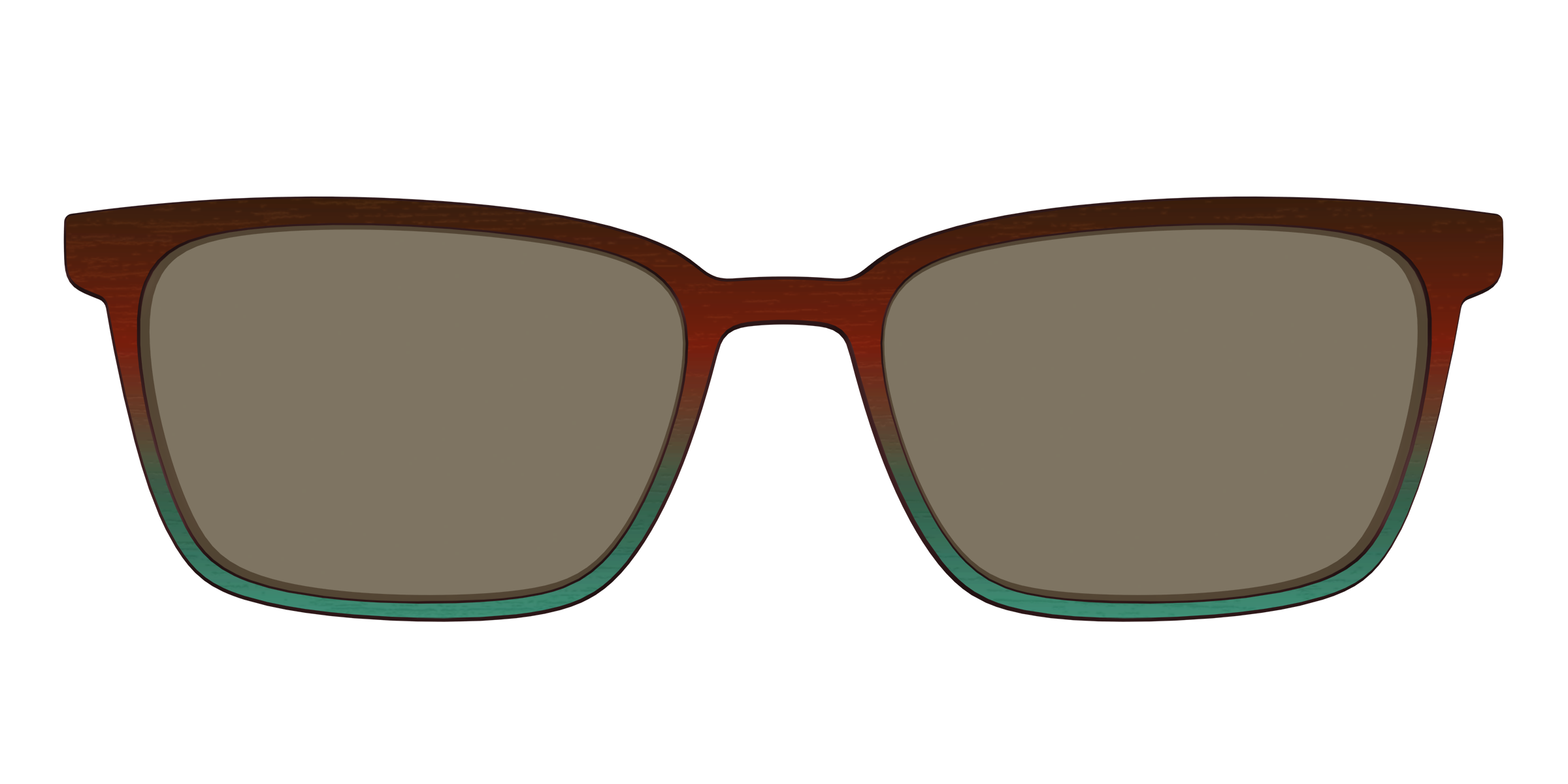 The Polarized Mahogany to Juniper Woodgrain Sun Top - Image 45