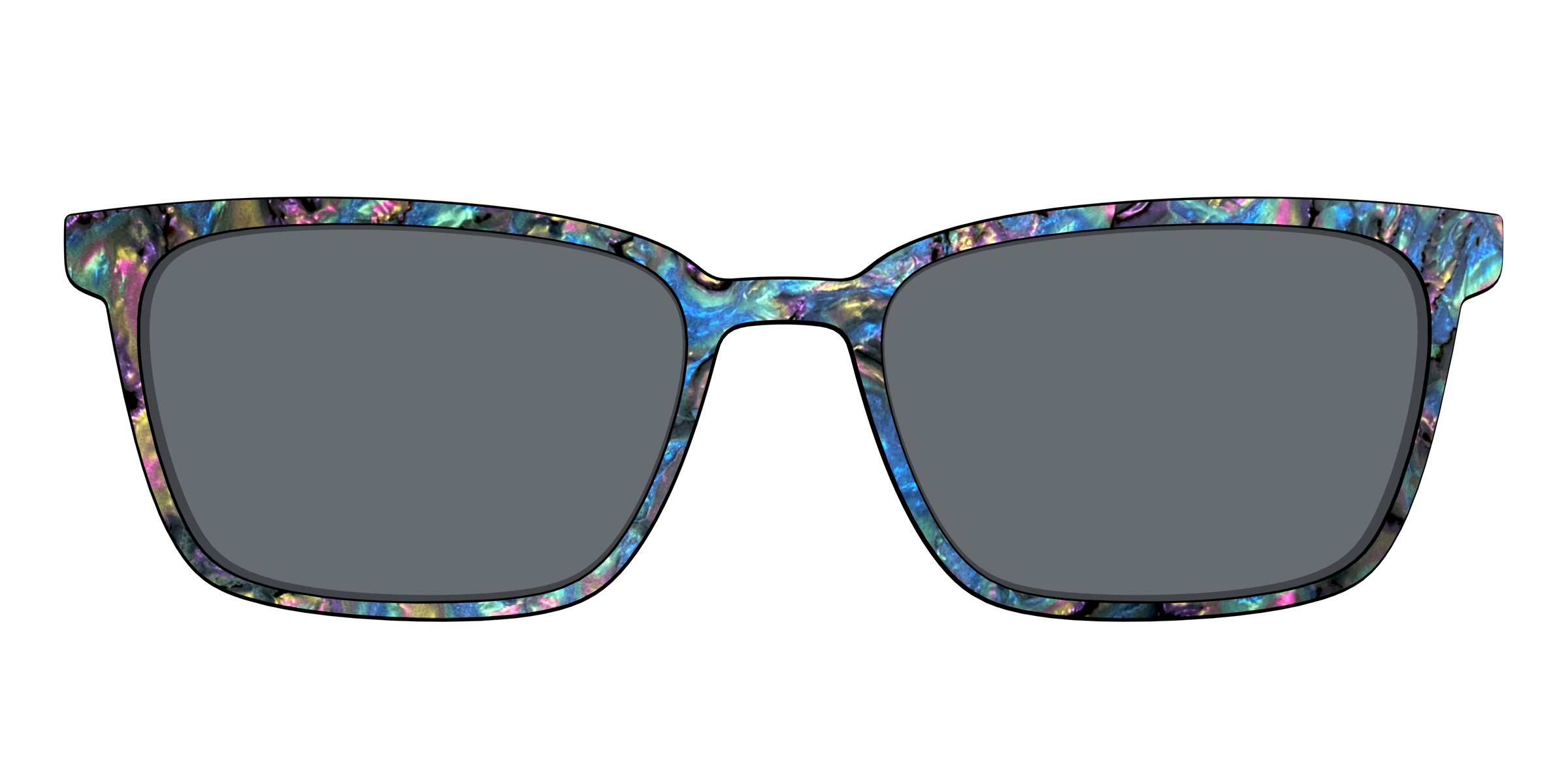 The Polarized Midnight Abalone Sun Top - Image 45