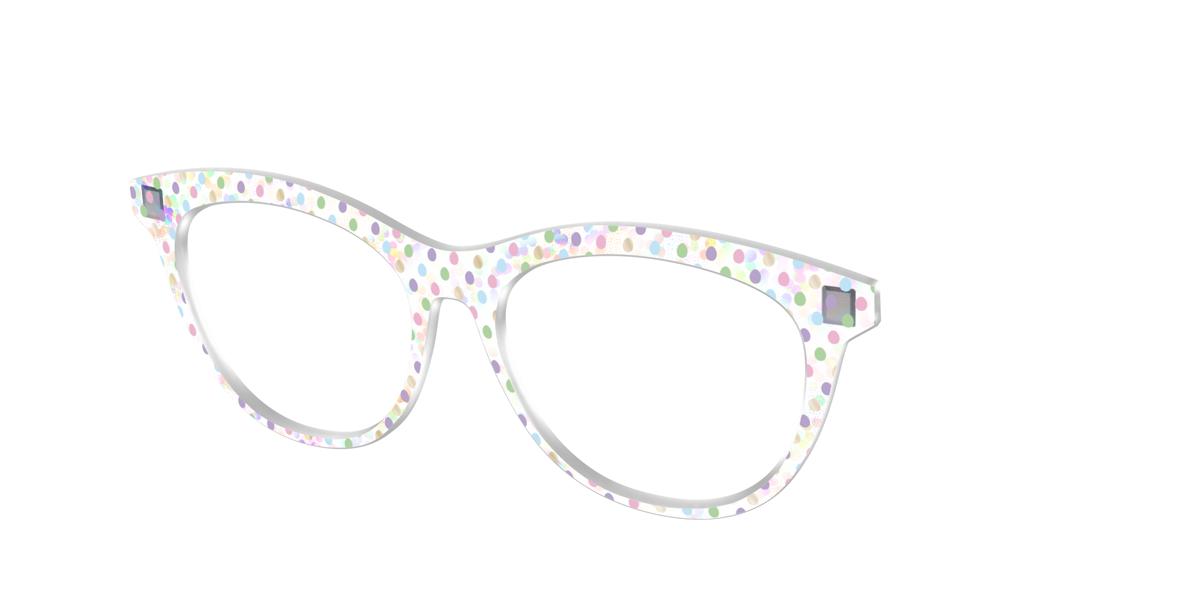 The Egg Polka Dot with Gold Foil Crystal - Image 42