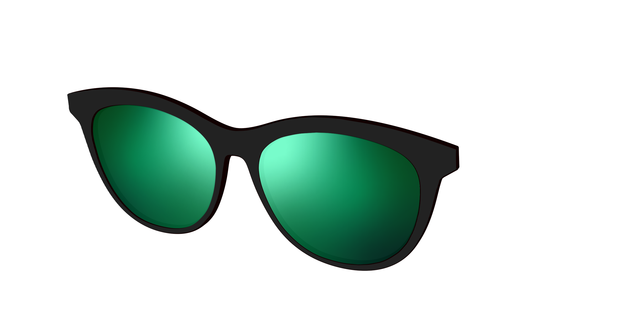 The Polarized Green Reflective Sun Top - Image 24