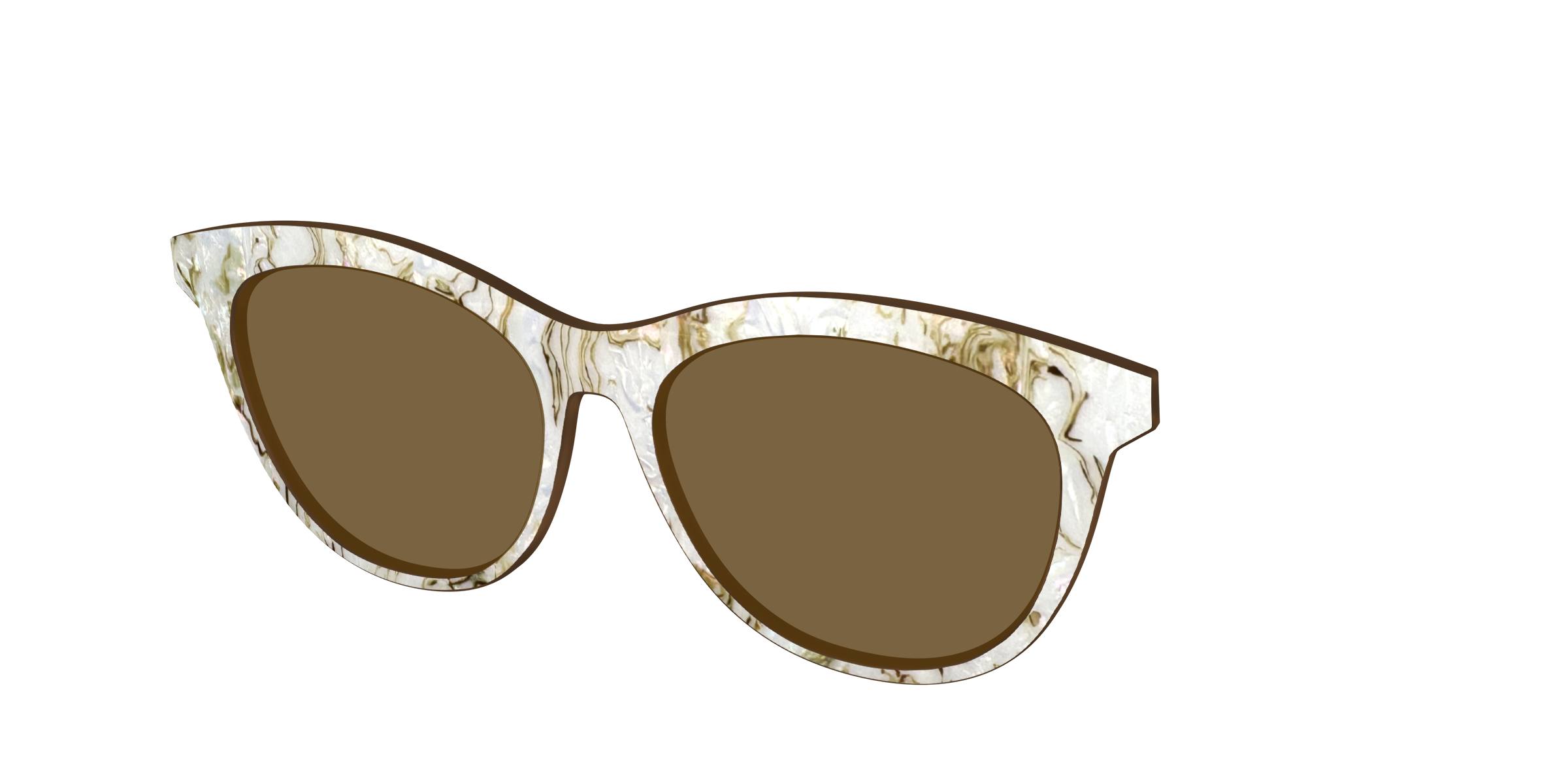 The Polarized Ivory Sand Pearl Shell Sun Top - Image 42