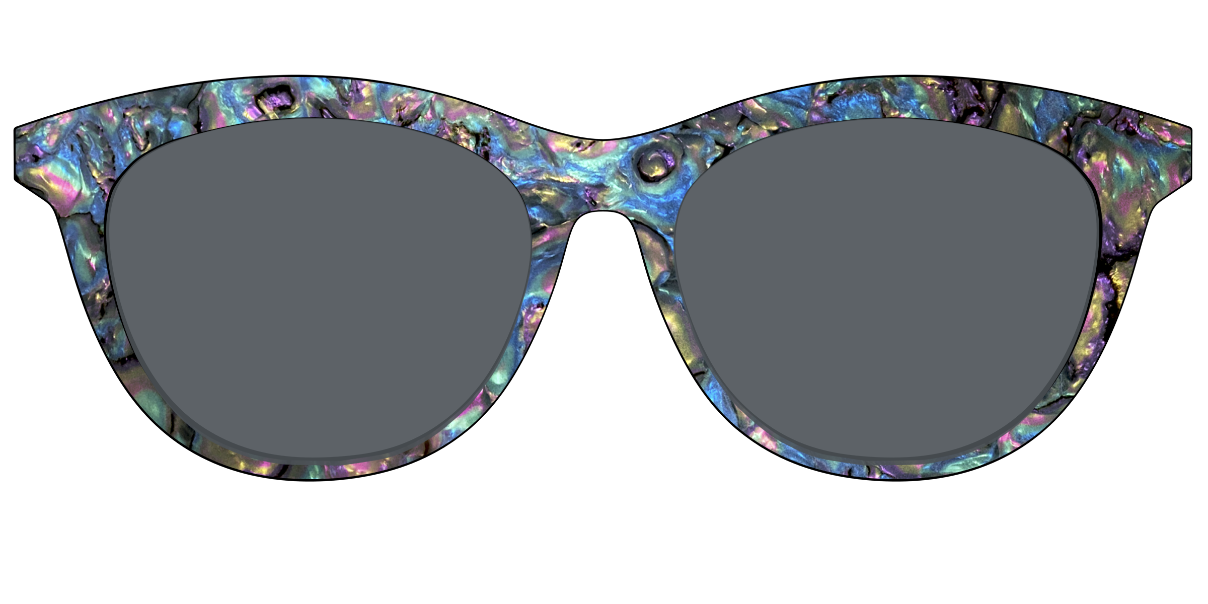 The Polarized Midnight Abalone Sun Top - Image 41