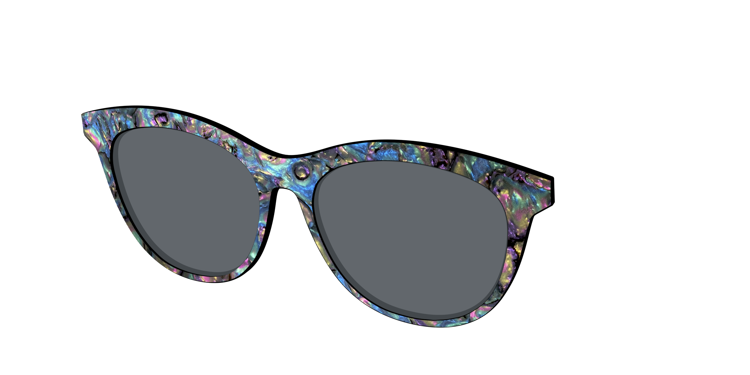 The Polarized Midnight Abalone Sun Top - Image 42