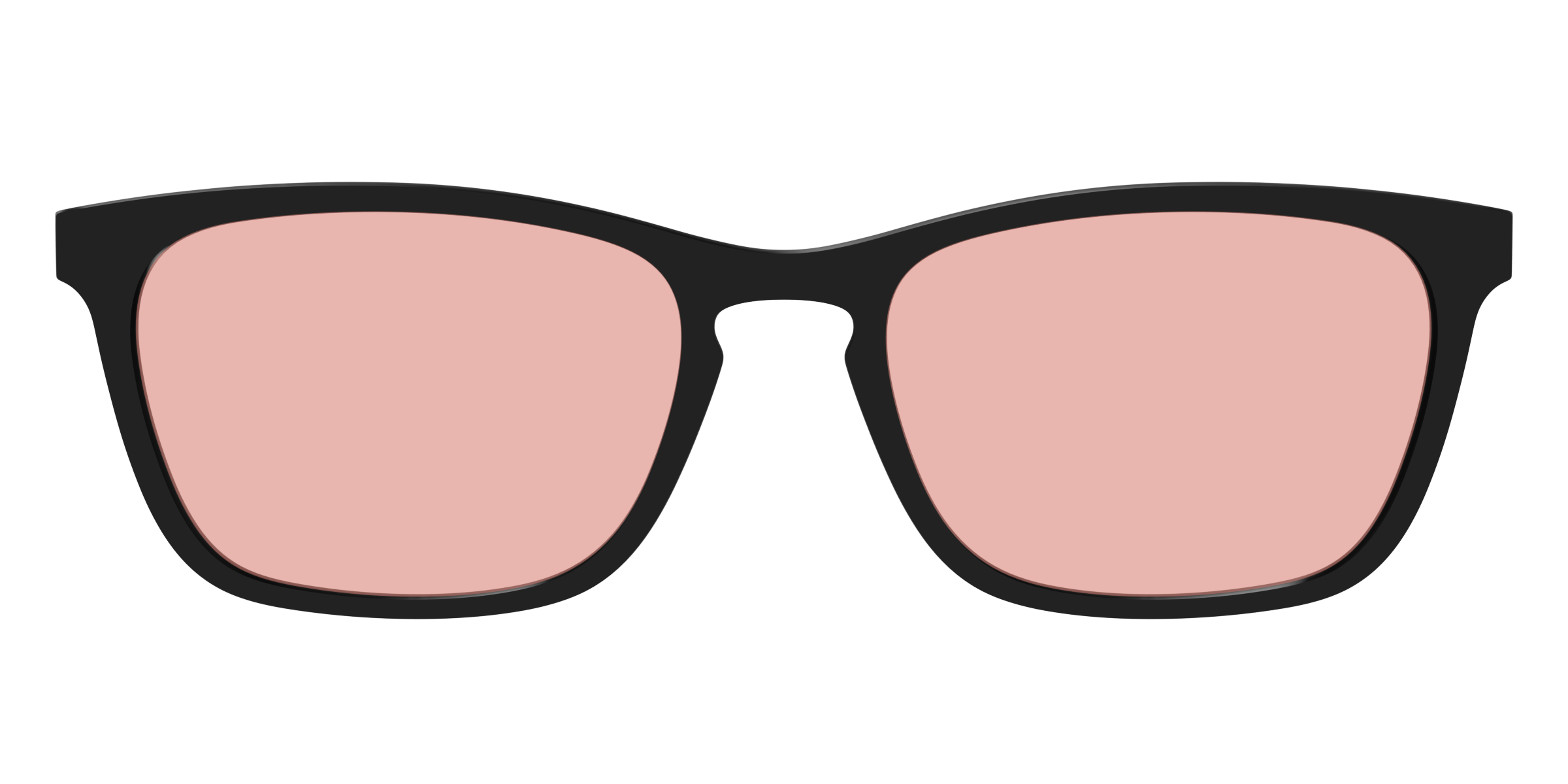 The Black With Coral Pink Lens - Image 13