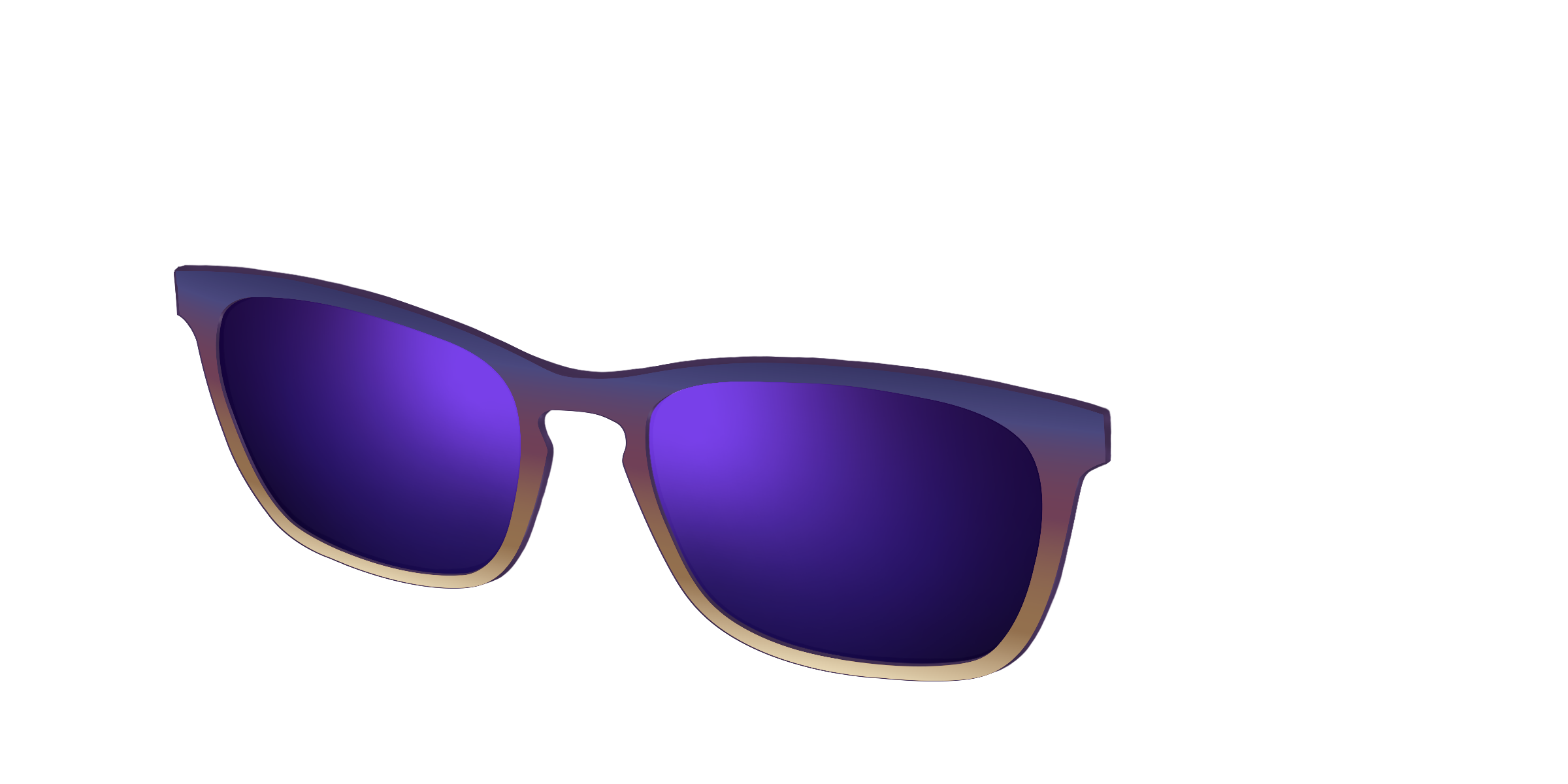 The Polarized Dusk to Dawn Gradient Sun Top - Image 14