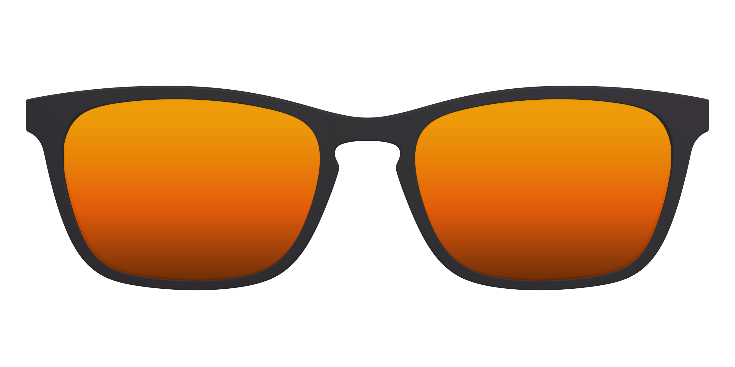 The Polarized Orange Reflective Sun Top - Image 7