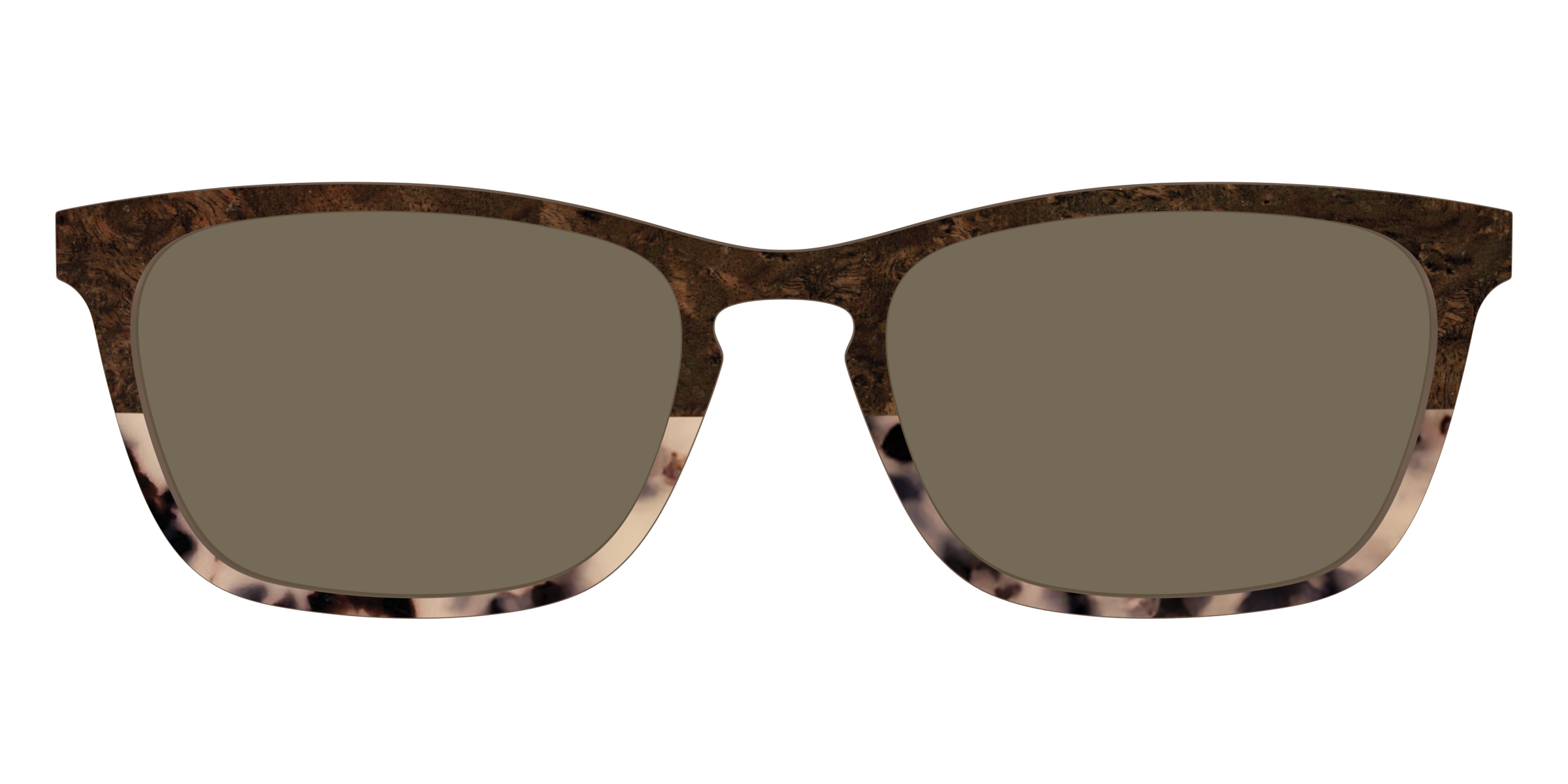 The Polarized Dark Oak Tortoise Split Sun Top - Image 13