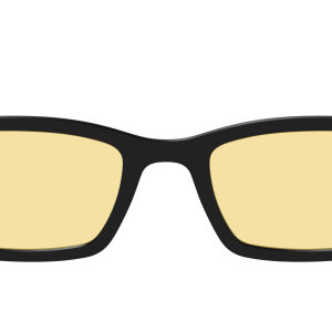 The Black With Citrine Yellow Lens