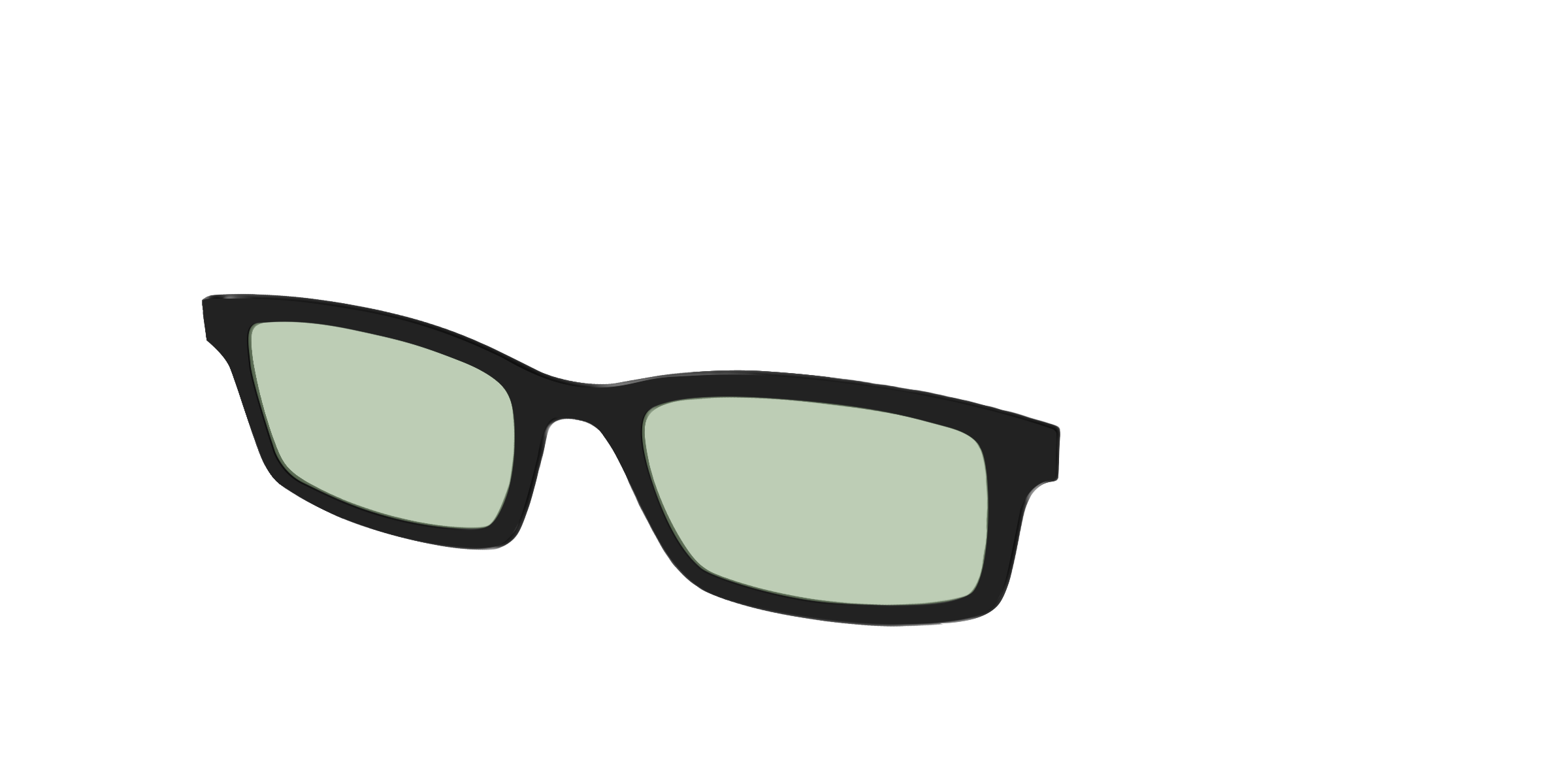 The Black With Sage Green Lens - Image 2