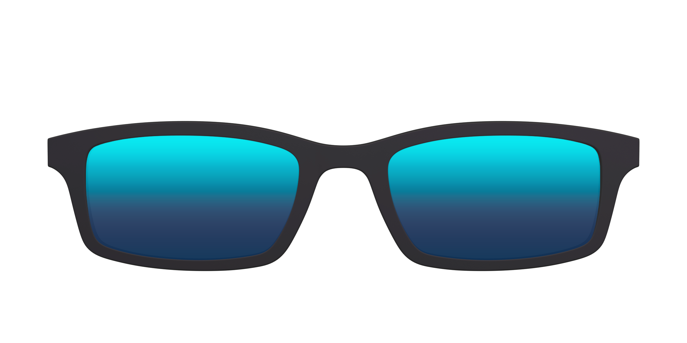 The Polarized Blue Reflective Sun Top