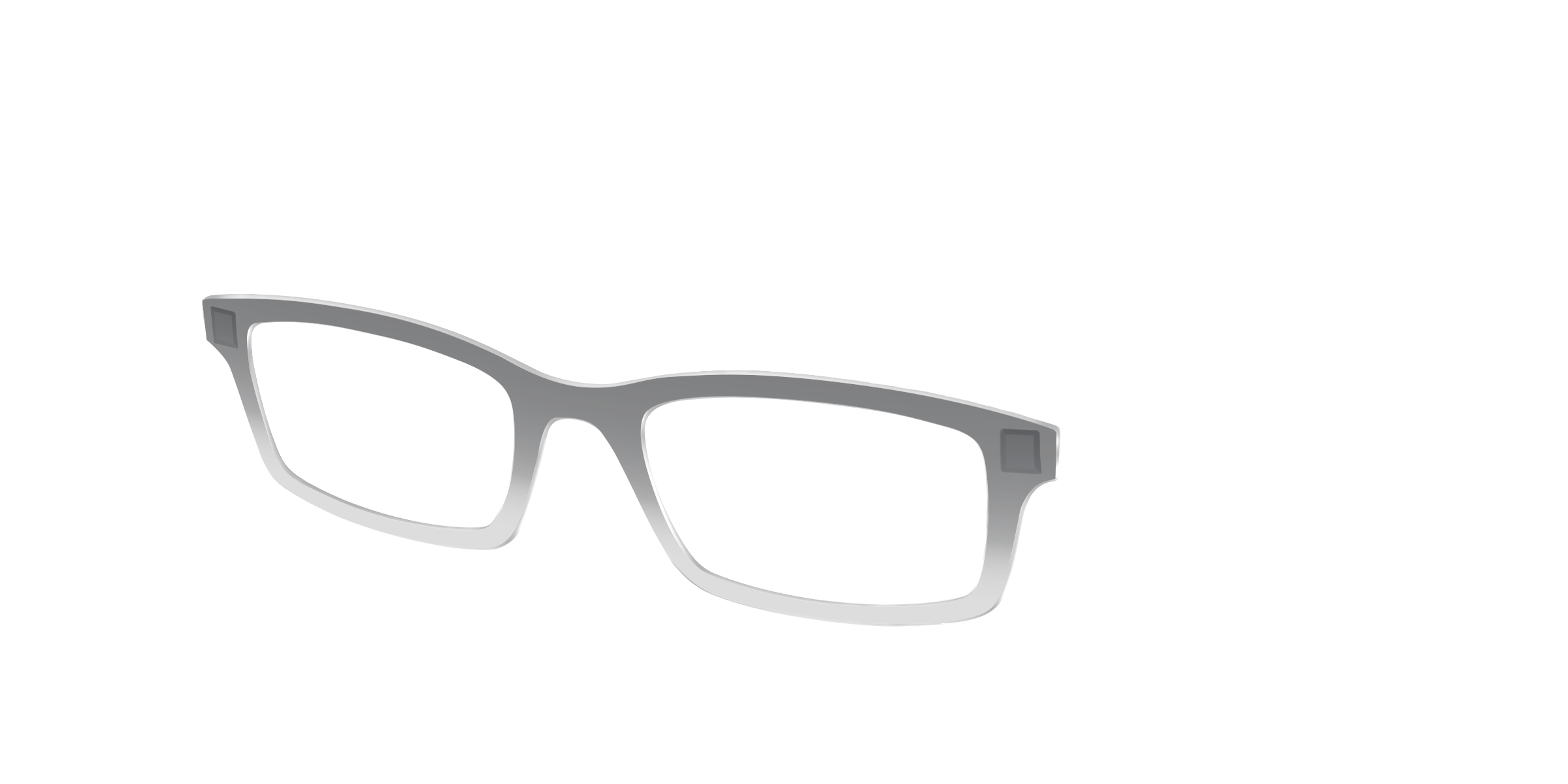 The Charcoal to Light Gray Gradient Crystal - Image 2