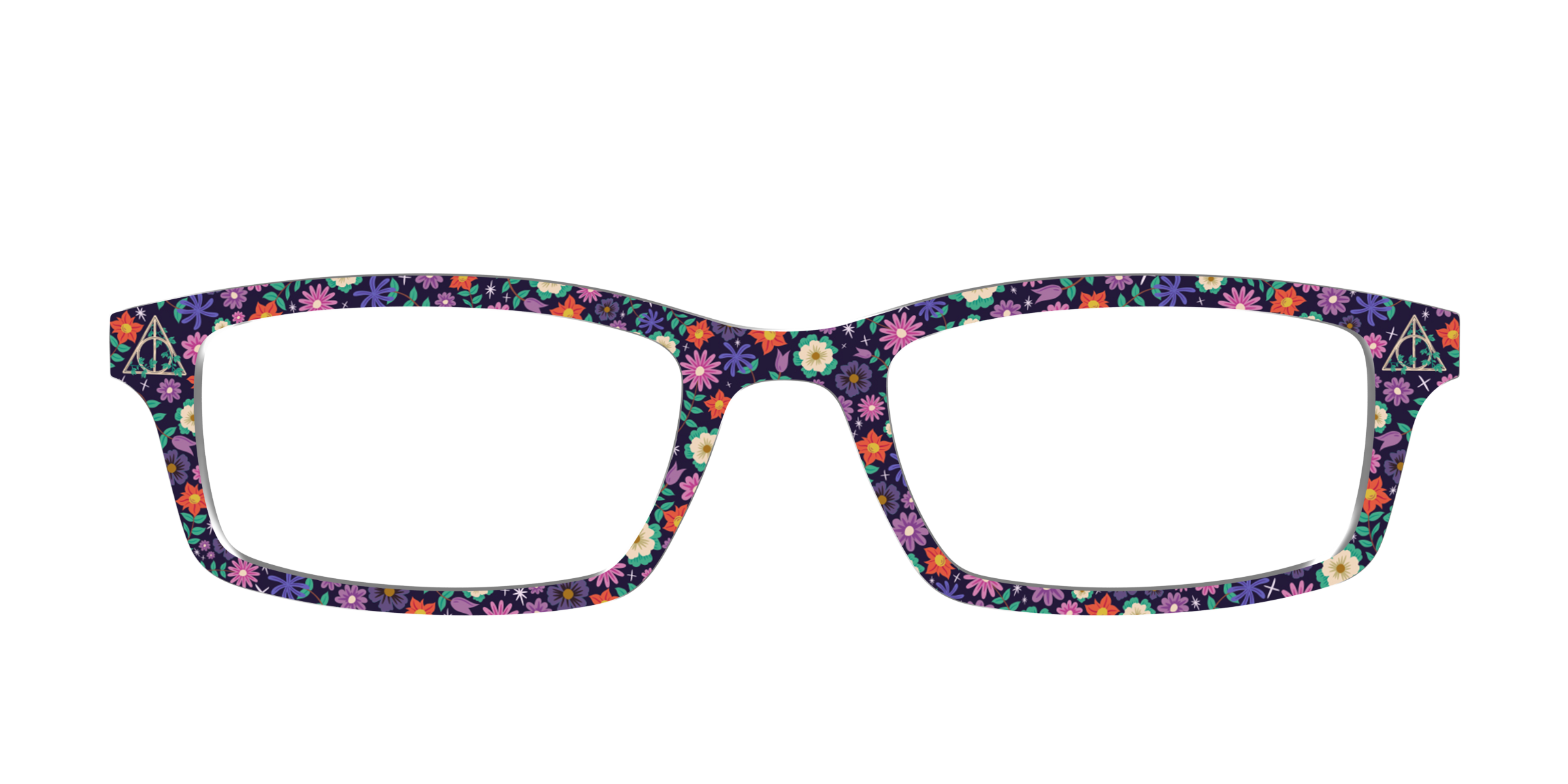 The Deathly Hallows Floral