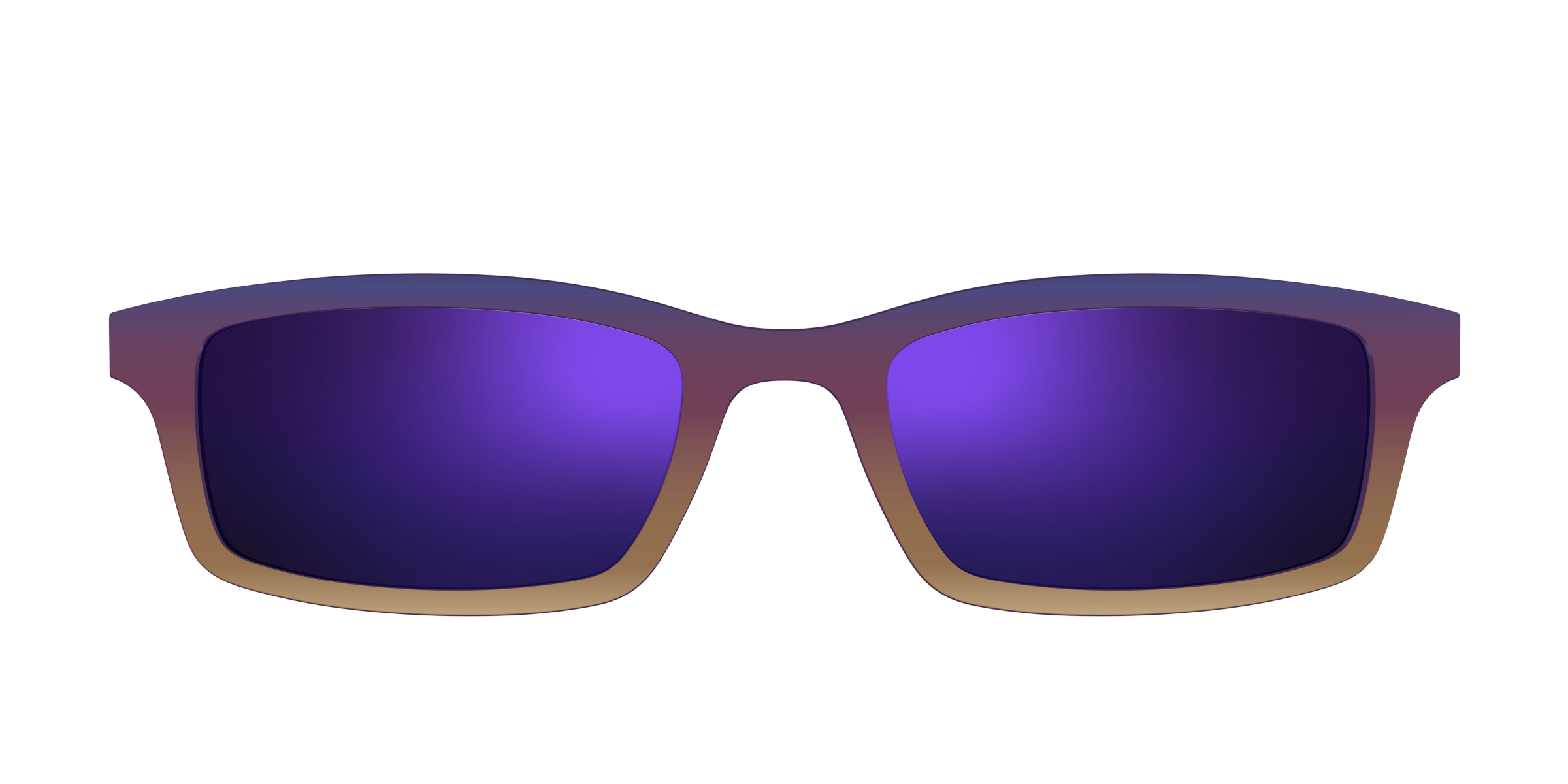 The Polarized Dusk to Dawn Gradient Sun Top