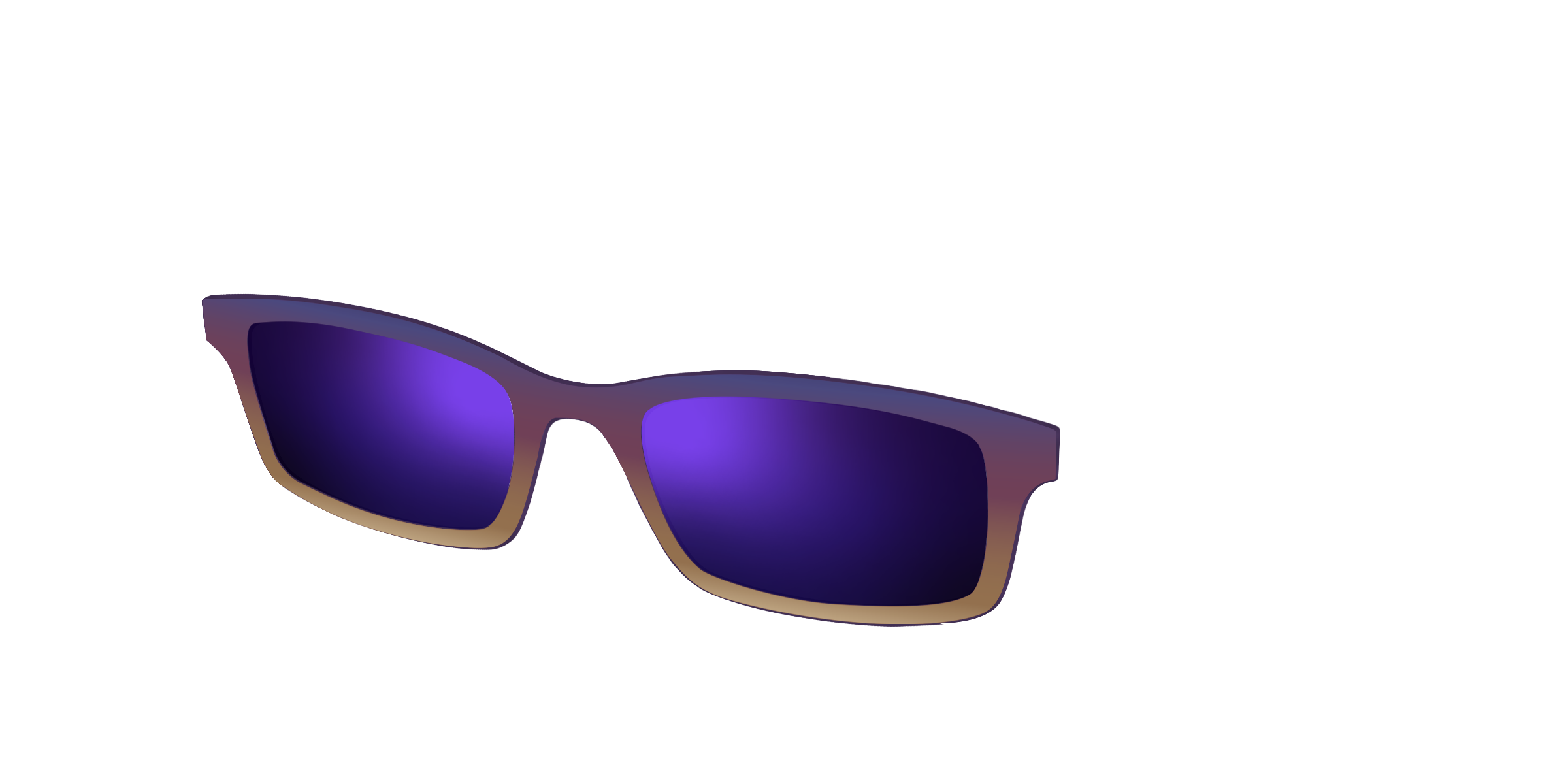 The Polarized Dusk to Dawn Gradient Sun Top - Image 2