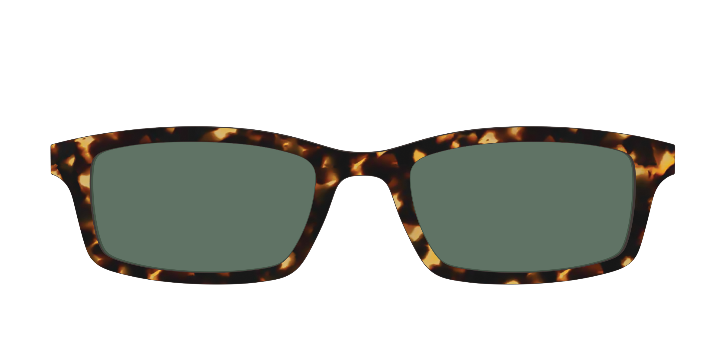 The Non-Polarized Green Tortoise Sun Top
