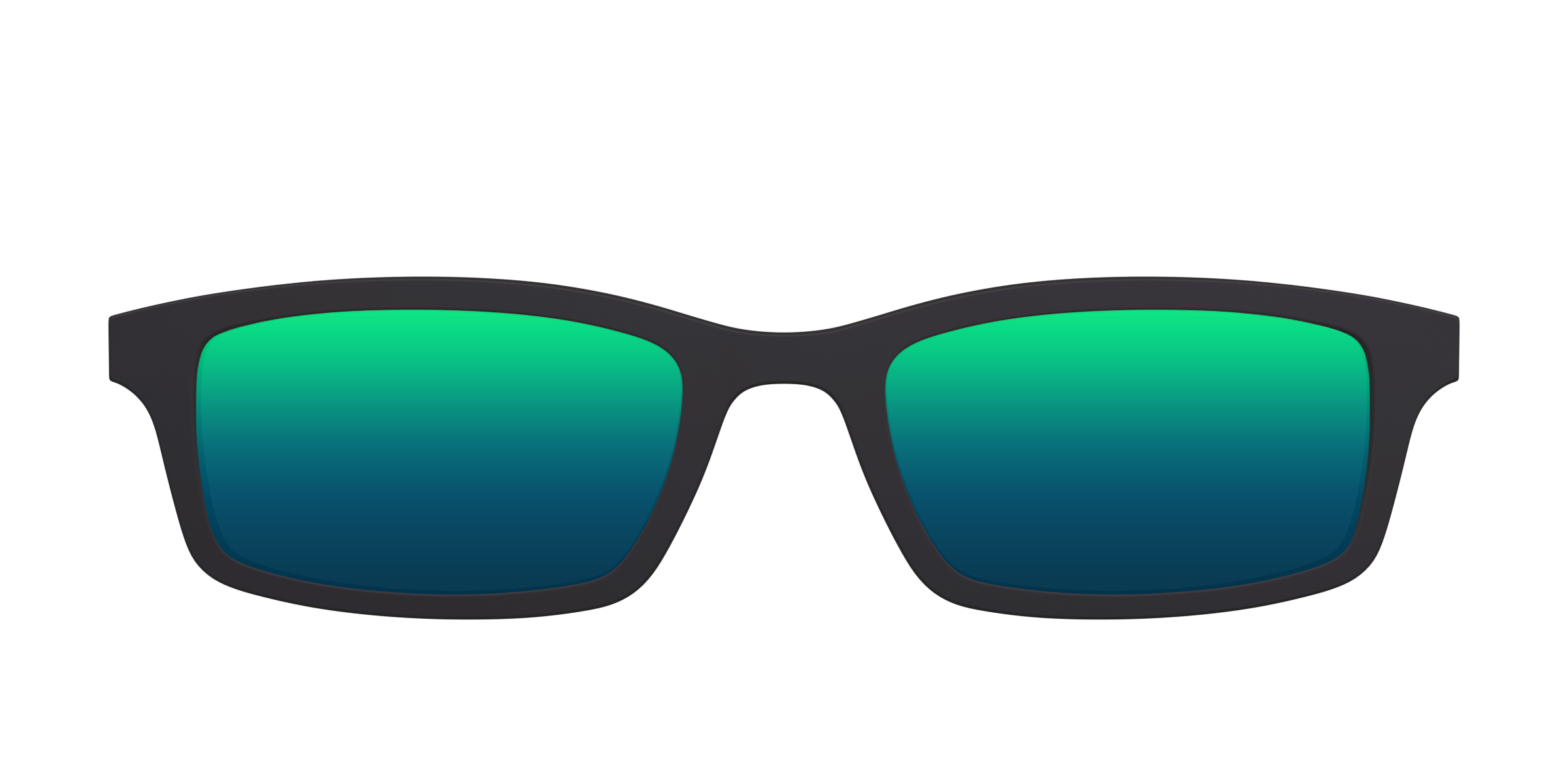 The Polarized Green Reflective Sun Top