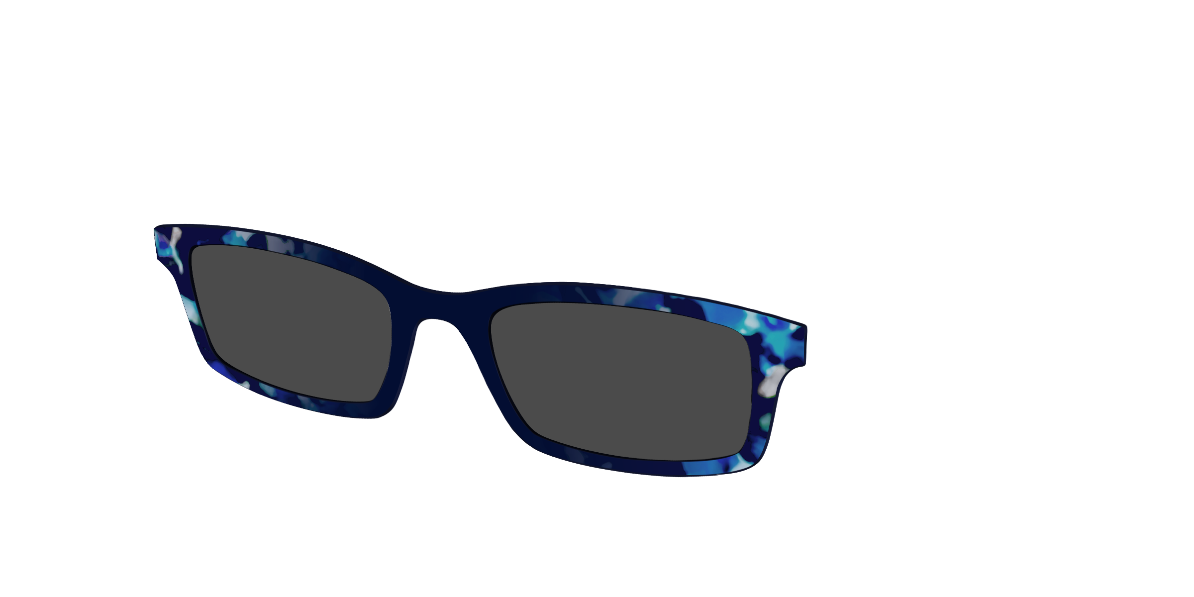 The Polarized Indigo Tortoise Sun Top - Image 2
