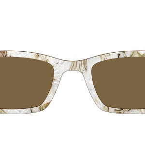 The Polarized Ivory Sand Pearl Shell Sun Top