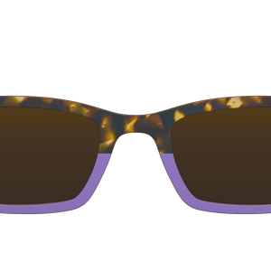 The Polarized Lavender Tortoise Split Sun Top