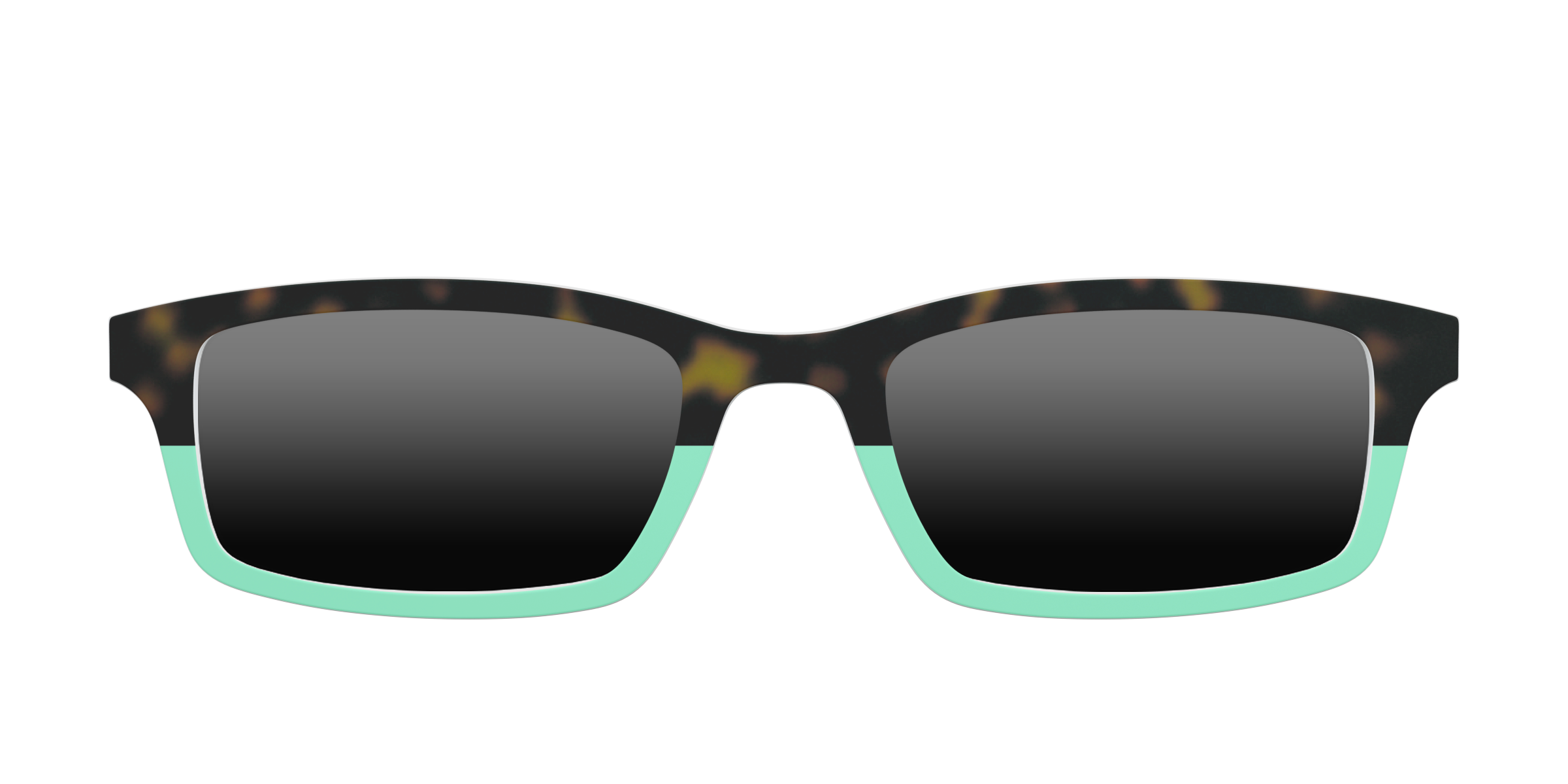 The Polarized Matcha Split Sun Top