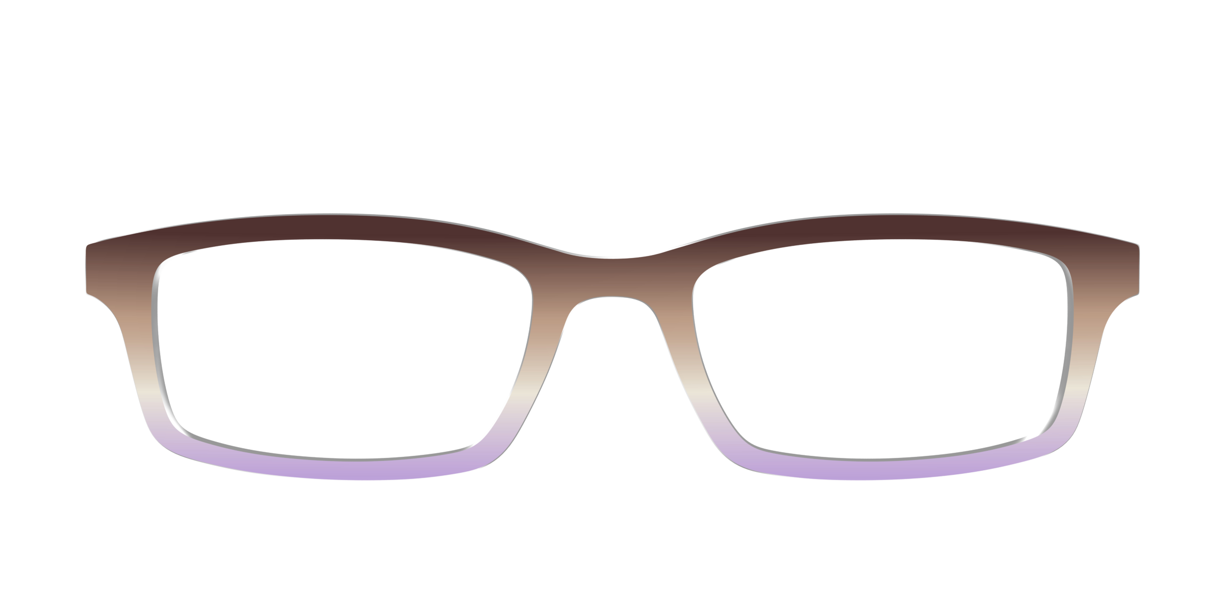 The Mocha to Light Lavender Gradient