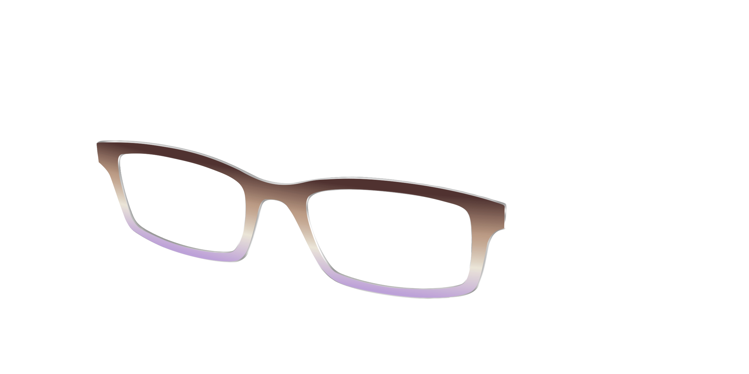 The Mocha to Light Lavender Gradient - Image 2