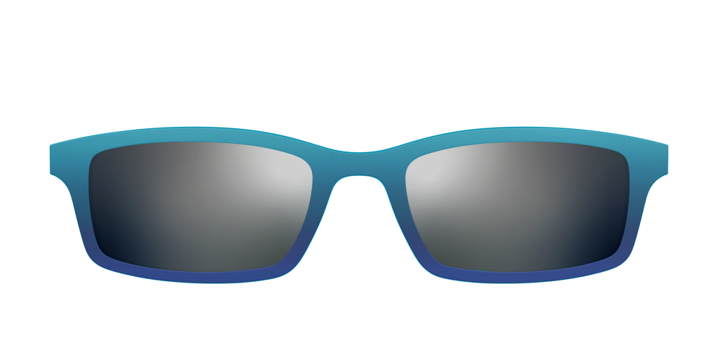 The Polarized Ocean Blue Sun Top