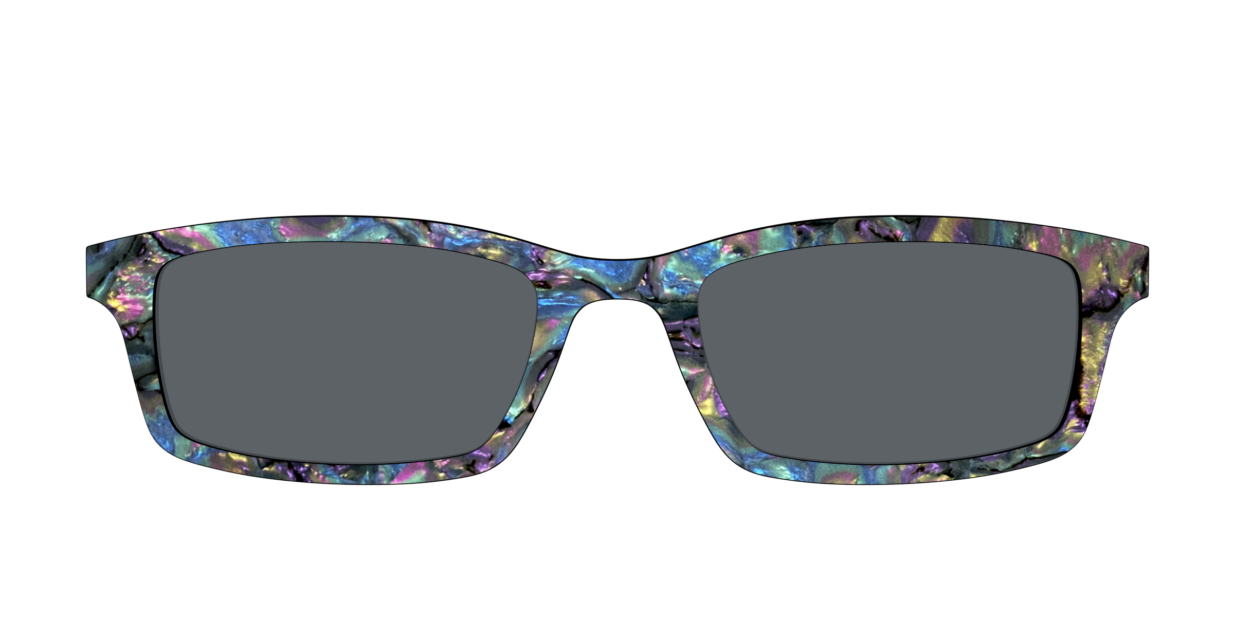 The Polarized Midnight Abalone Sun Top