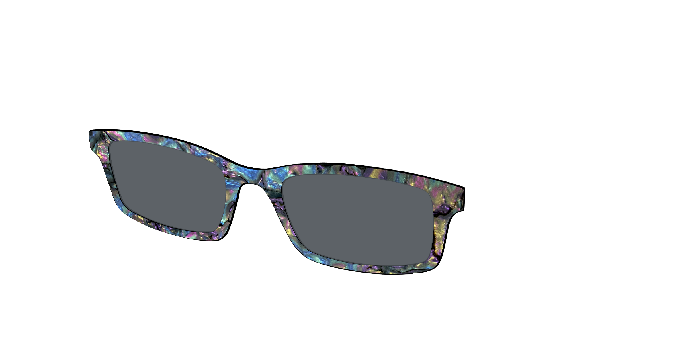 The Polarized Midnight Abalone Sun Top - Image 2