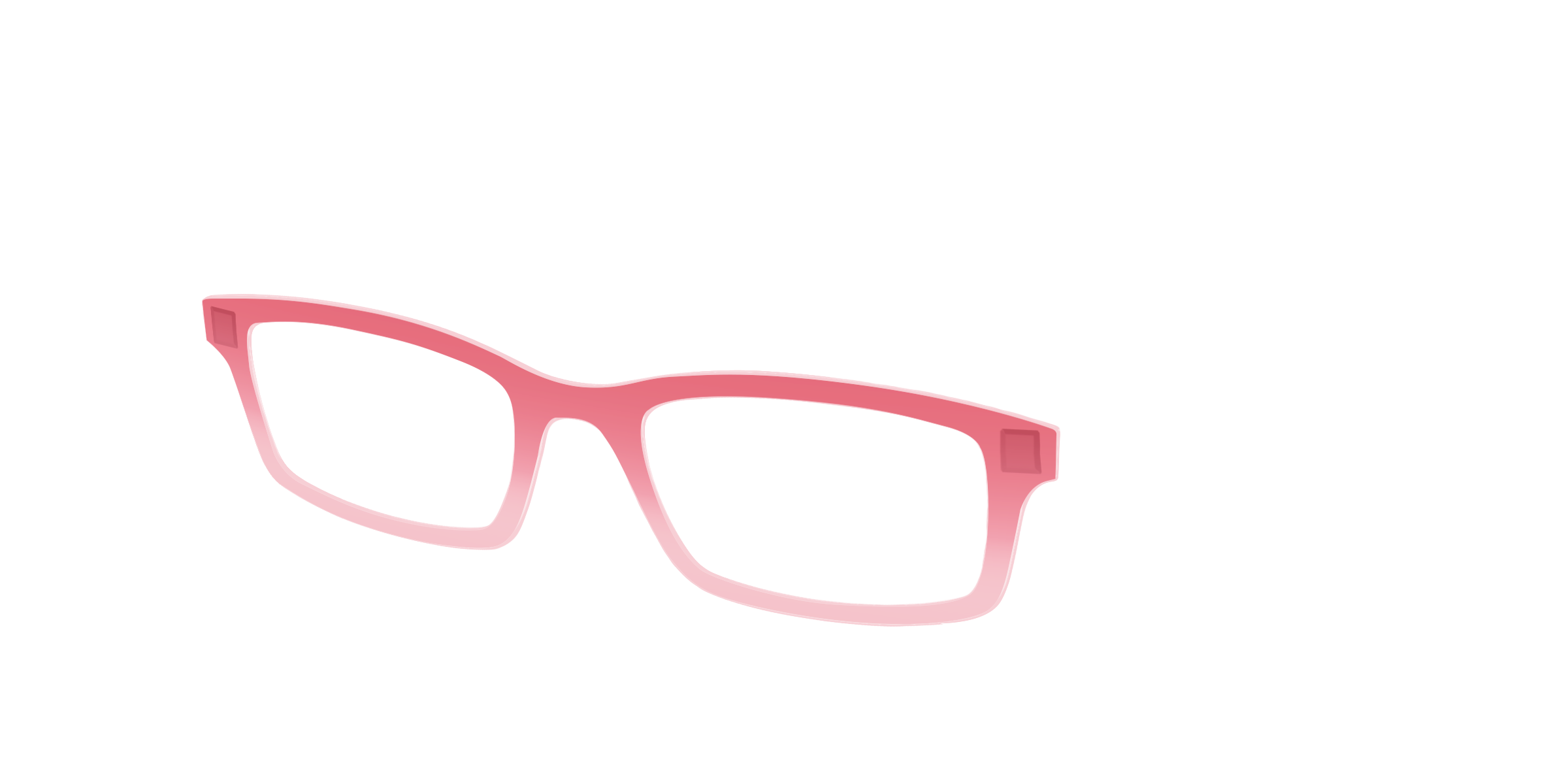 The Red to Coral Gradient Crystal - Image 2
