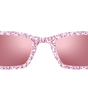 The Polarized Rose Gold Sparkle Sun Top