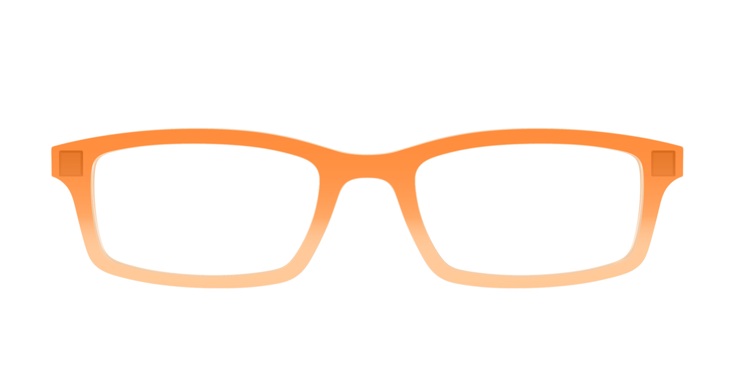 The Tangerine to Creamsicle Gradient Crystal