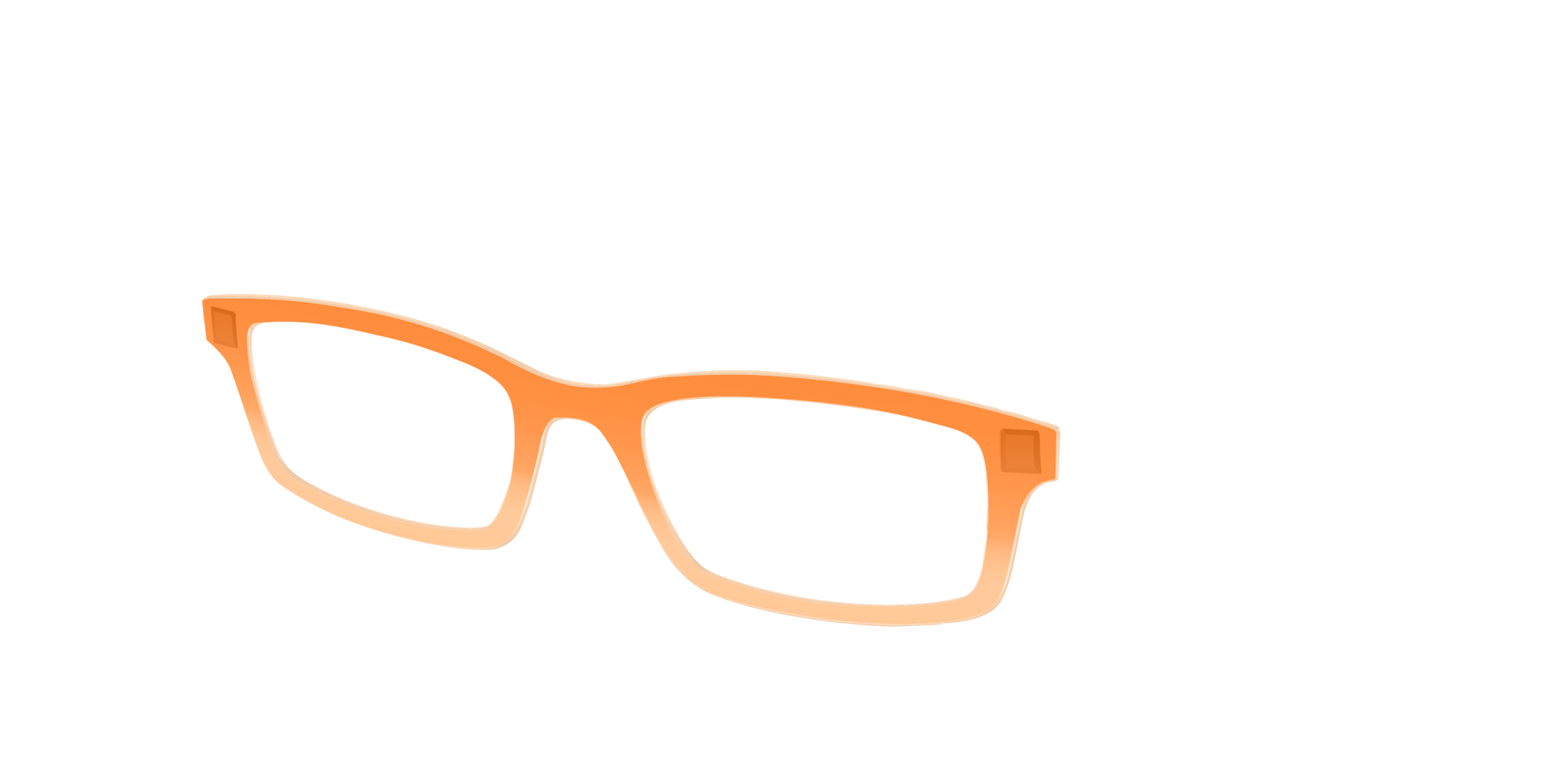 The Tangerine to Creamsicle Gradient Crystal - Image 2