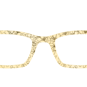 The Yellow Shimmer Petals with Gold Foil