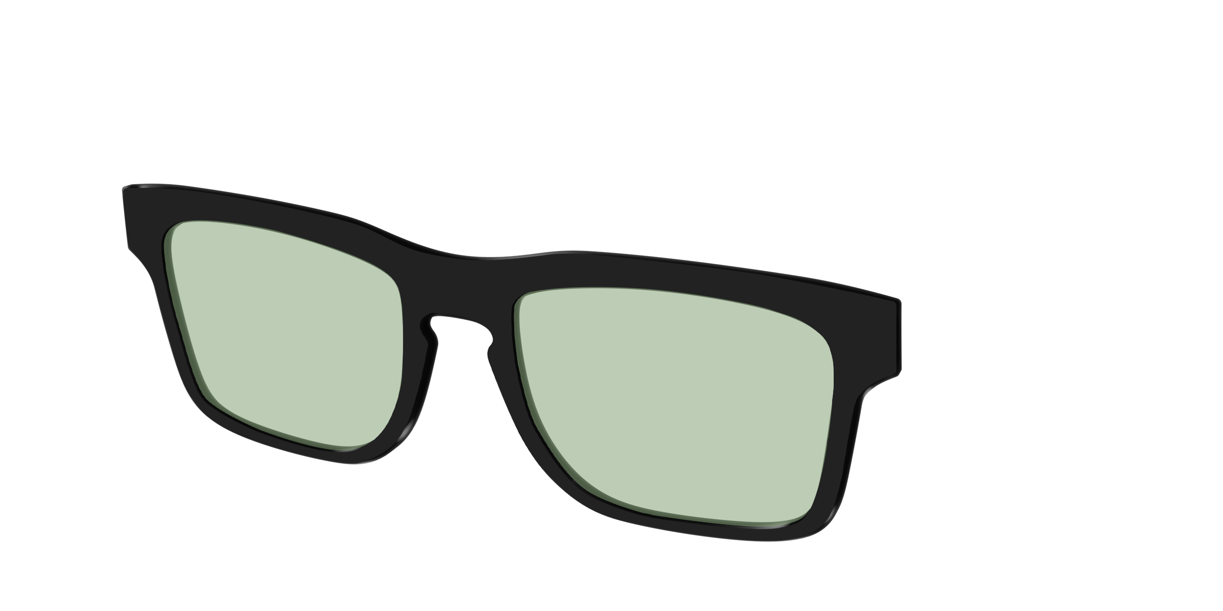 The Black With Sage Green Lens - Image 36