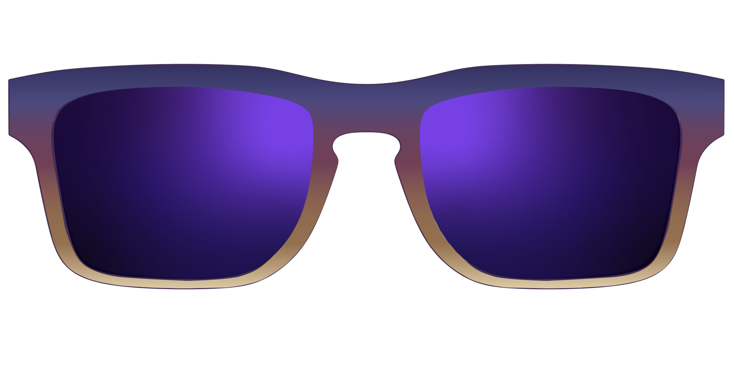 The Polarized Dusk to Dawn Gradient Sun Top - Image 35
