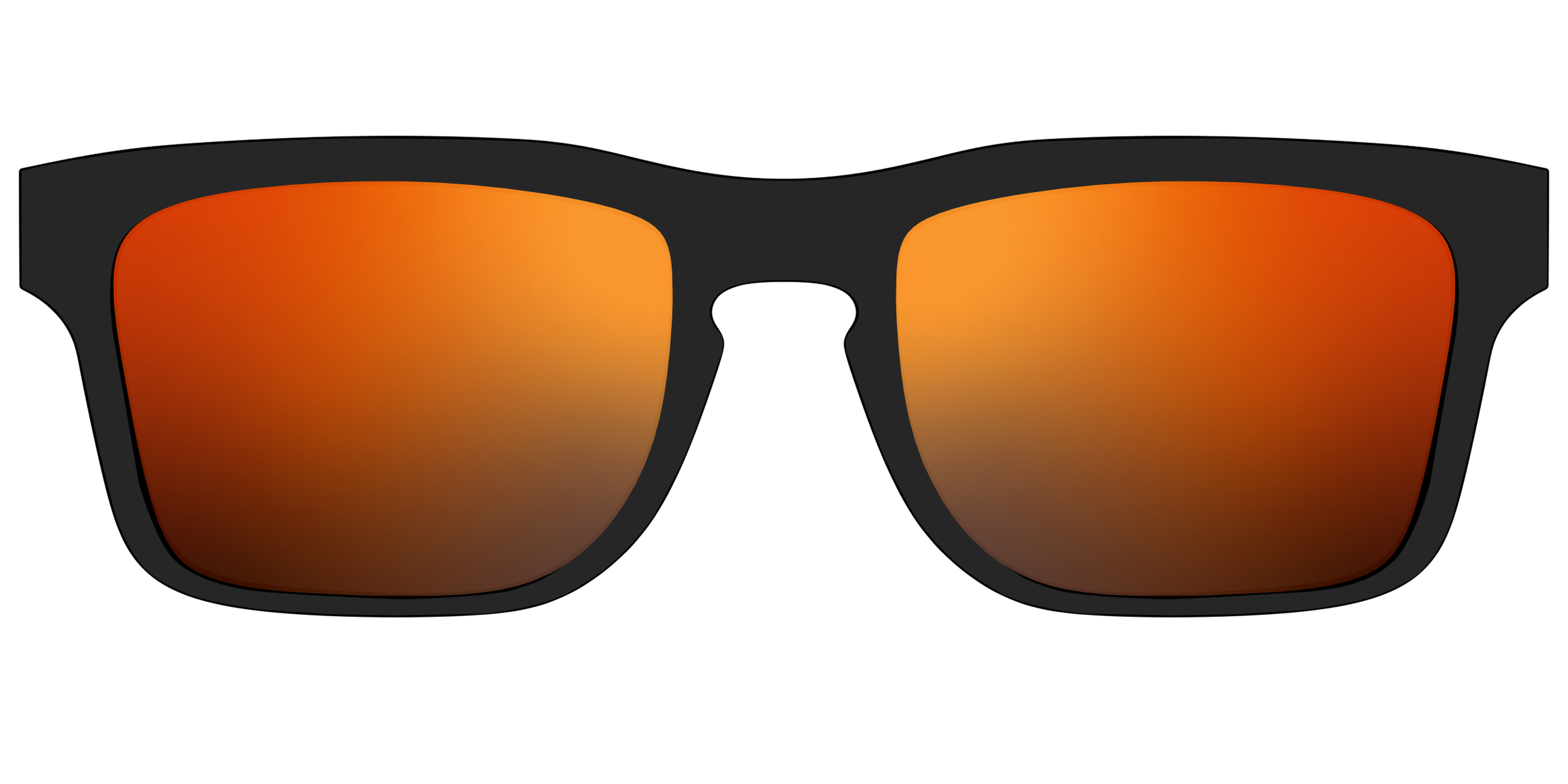 The Polarized Orange Reflective Sun Top - Image 18