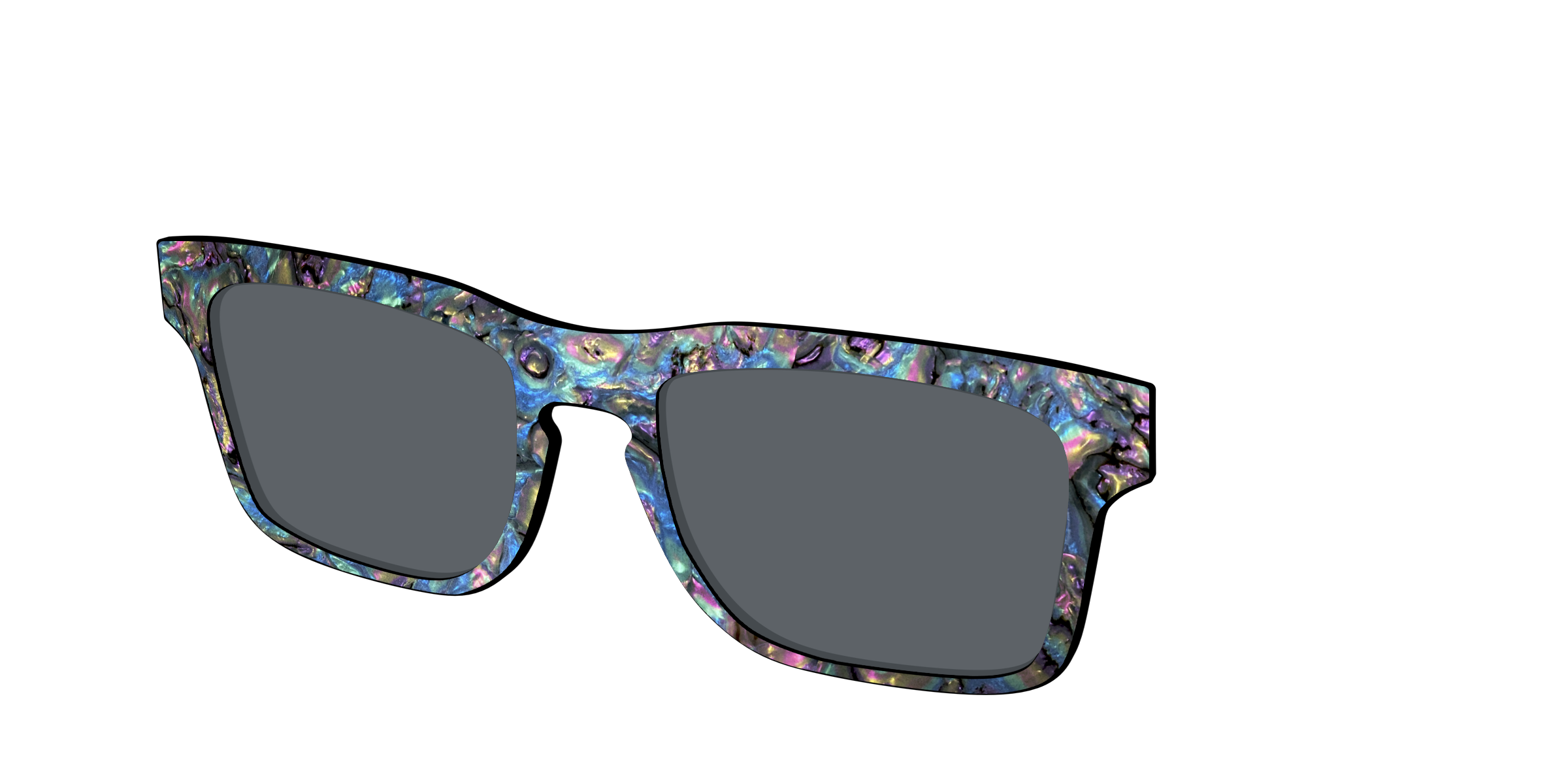 The Polarized Midnight Abalone Sun Top - Image 36