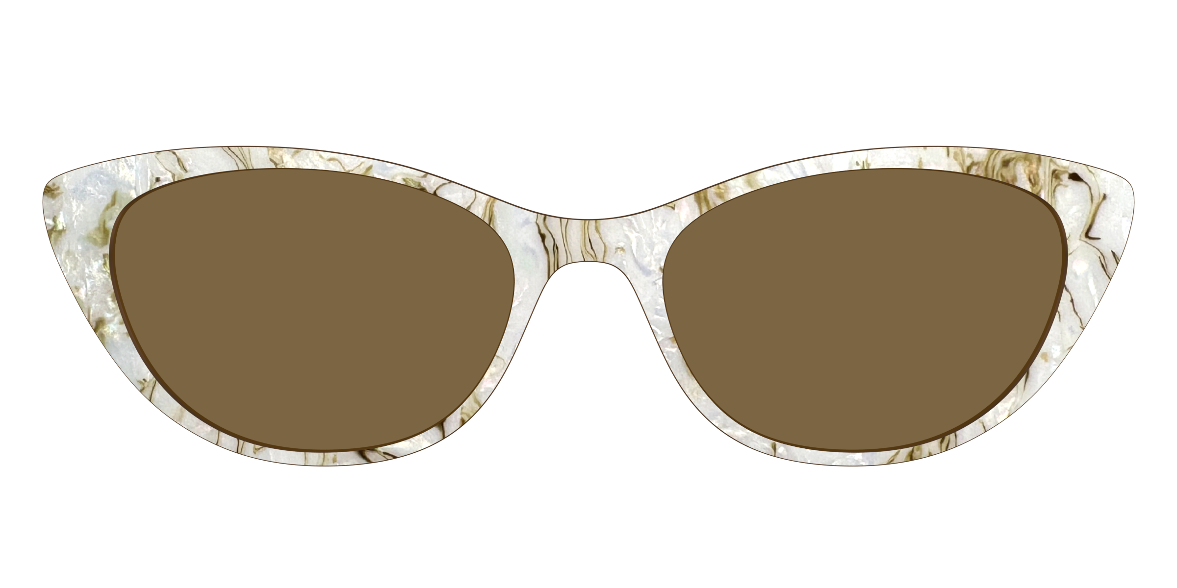 The Polarized Ivory Sand Pearl Shell Sun Top - Image 23
