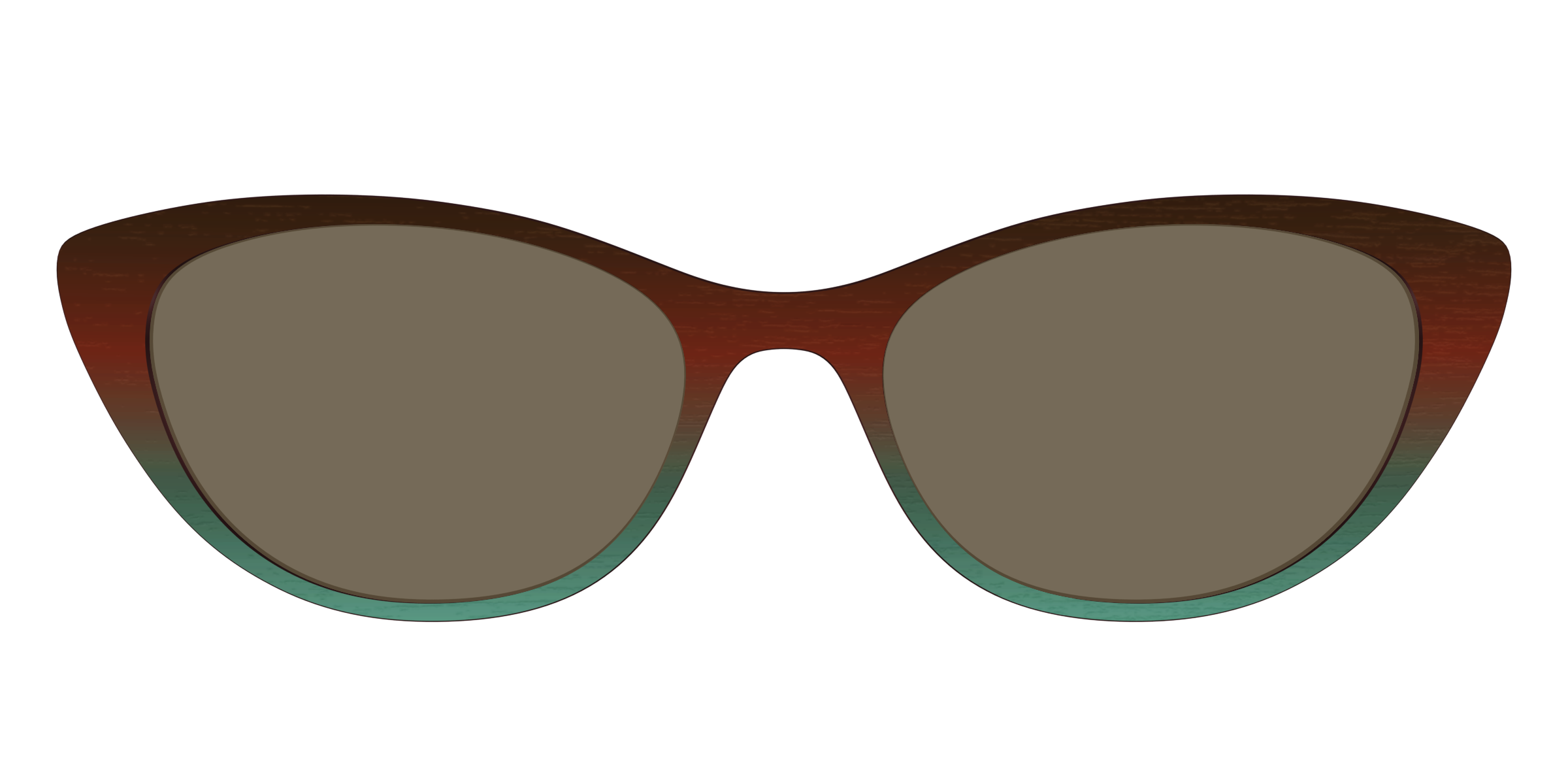 The Polarized Mahogany to Juniper Woodgrain Sun Top - Image 23