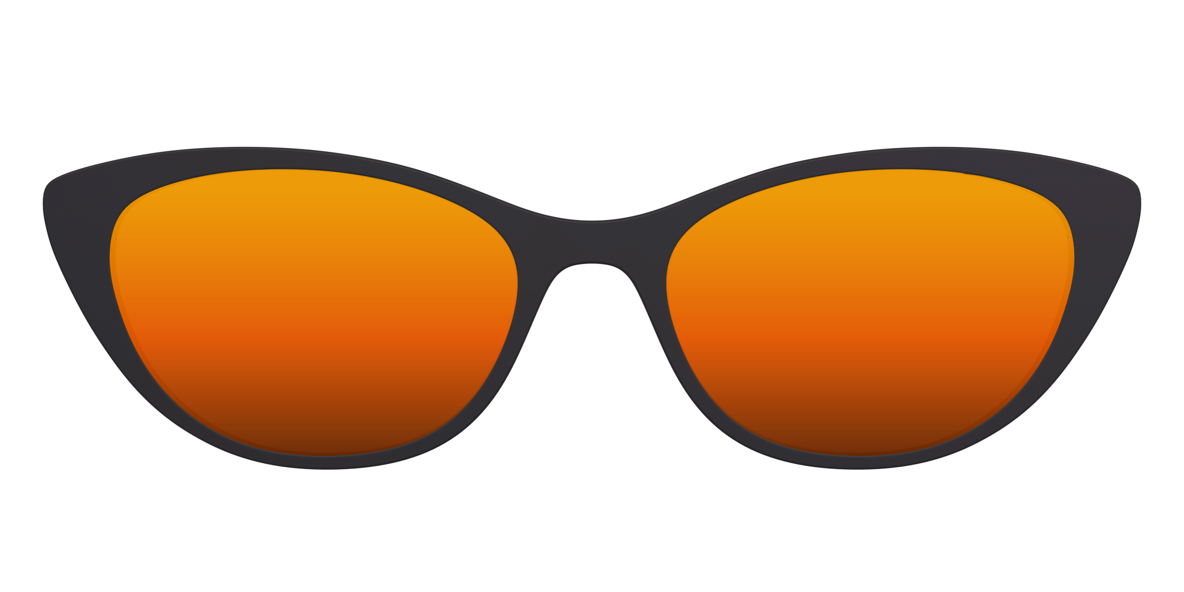 The Polarized Orange Reflective Sun Top - Image 12