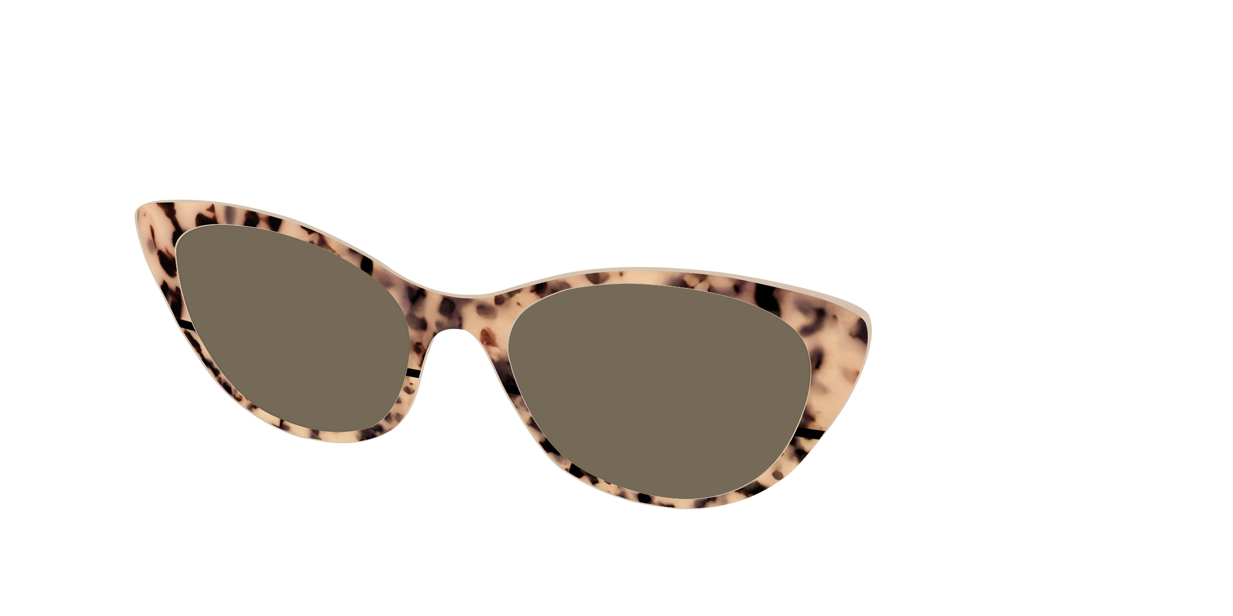 The Polarized Bisque Tortoise Split Sun Top - Image 24