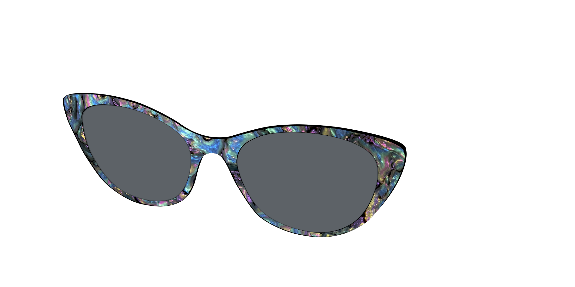 The Polarized Midnight Abalone Sun Top - Image 24