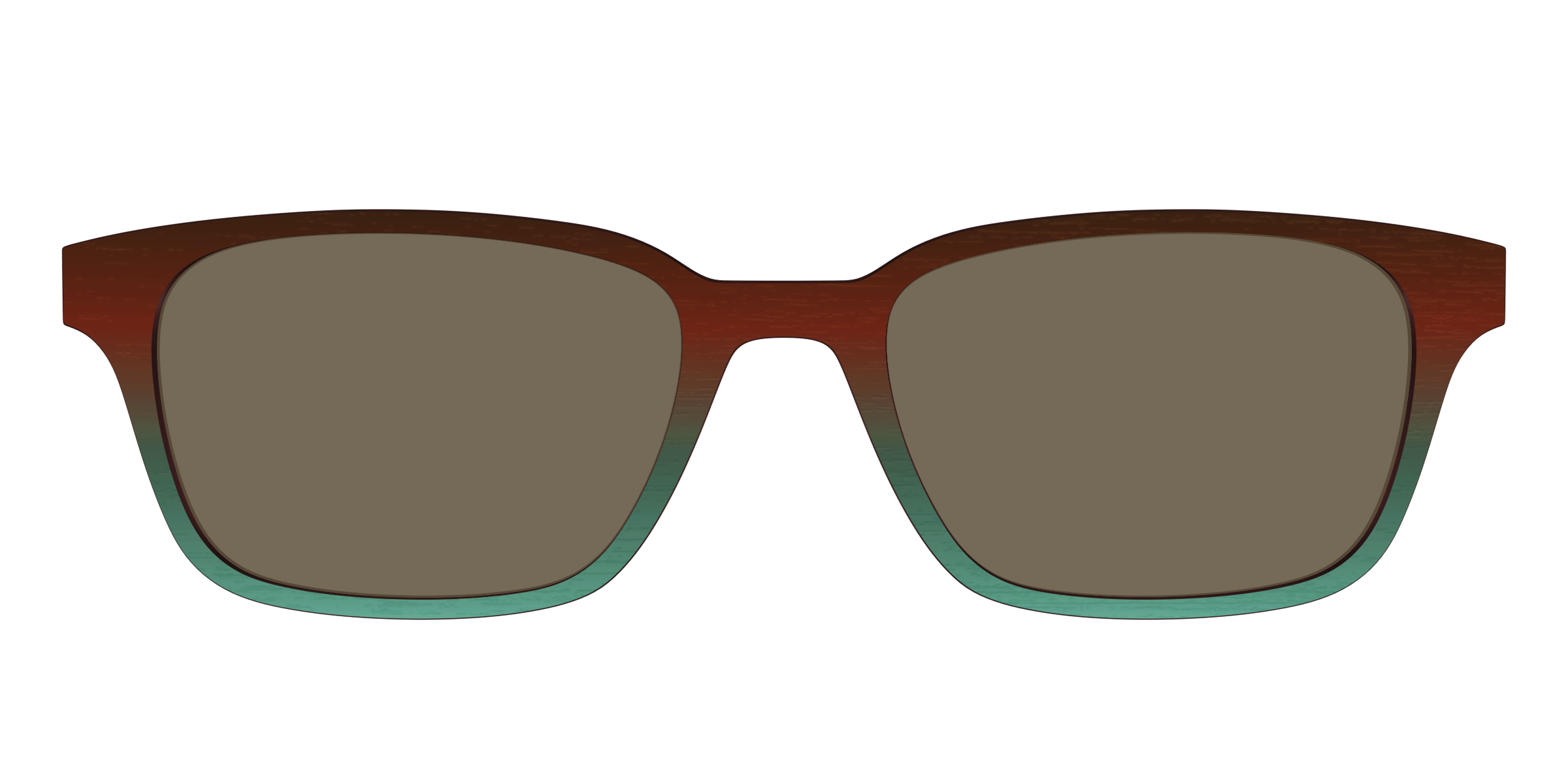 The Polarized Mahogany to Juniper Woodgrain Sun Top - Image 21
