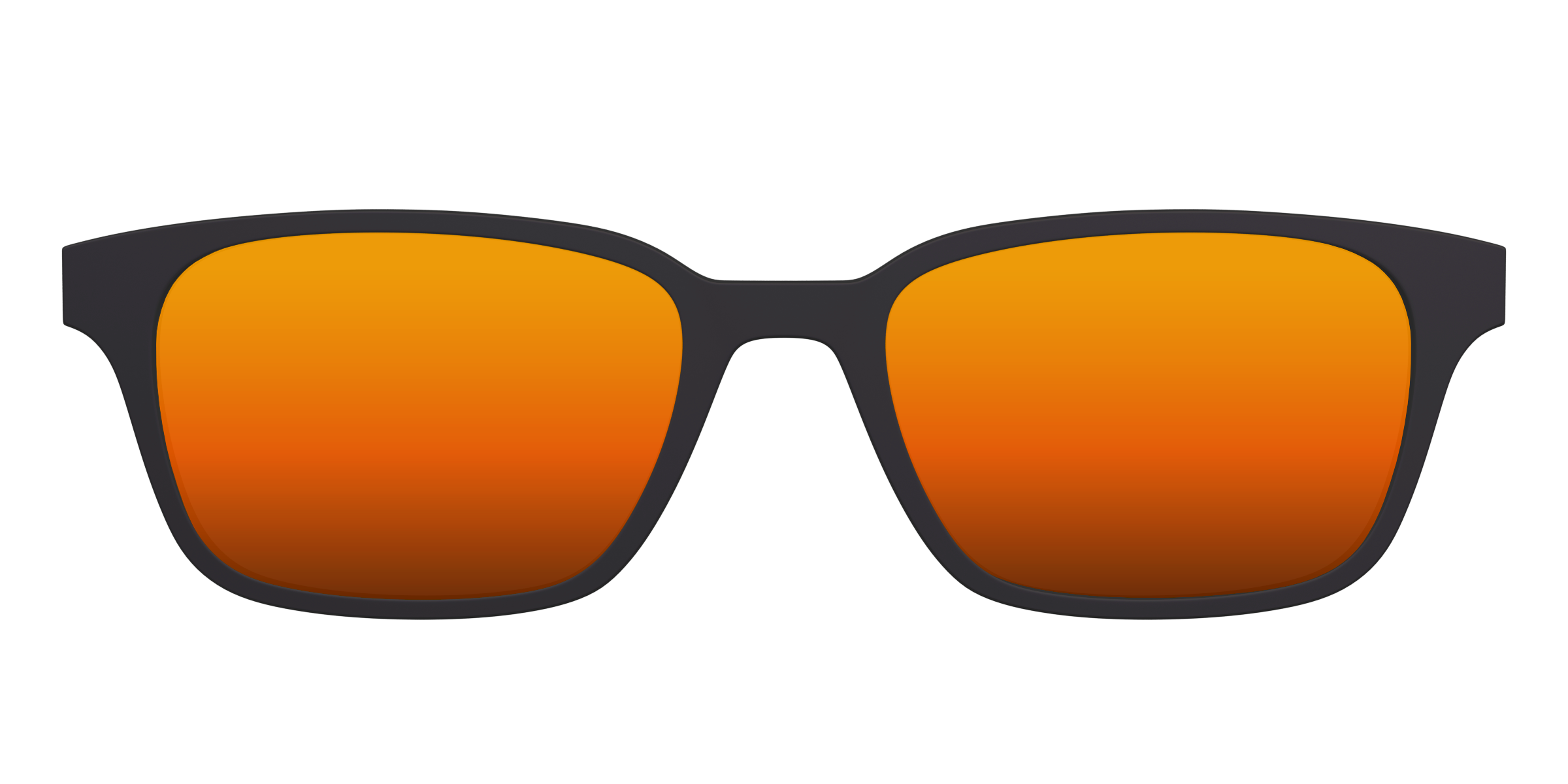 The Polarized Orange Reflective Sun Top - Image 11