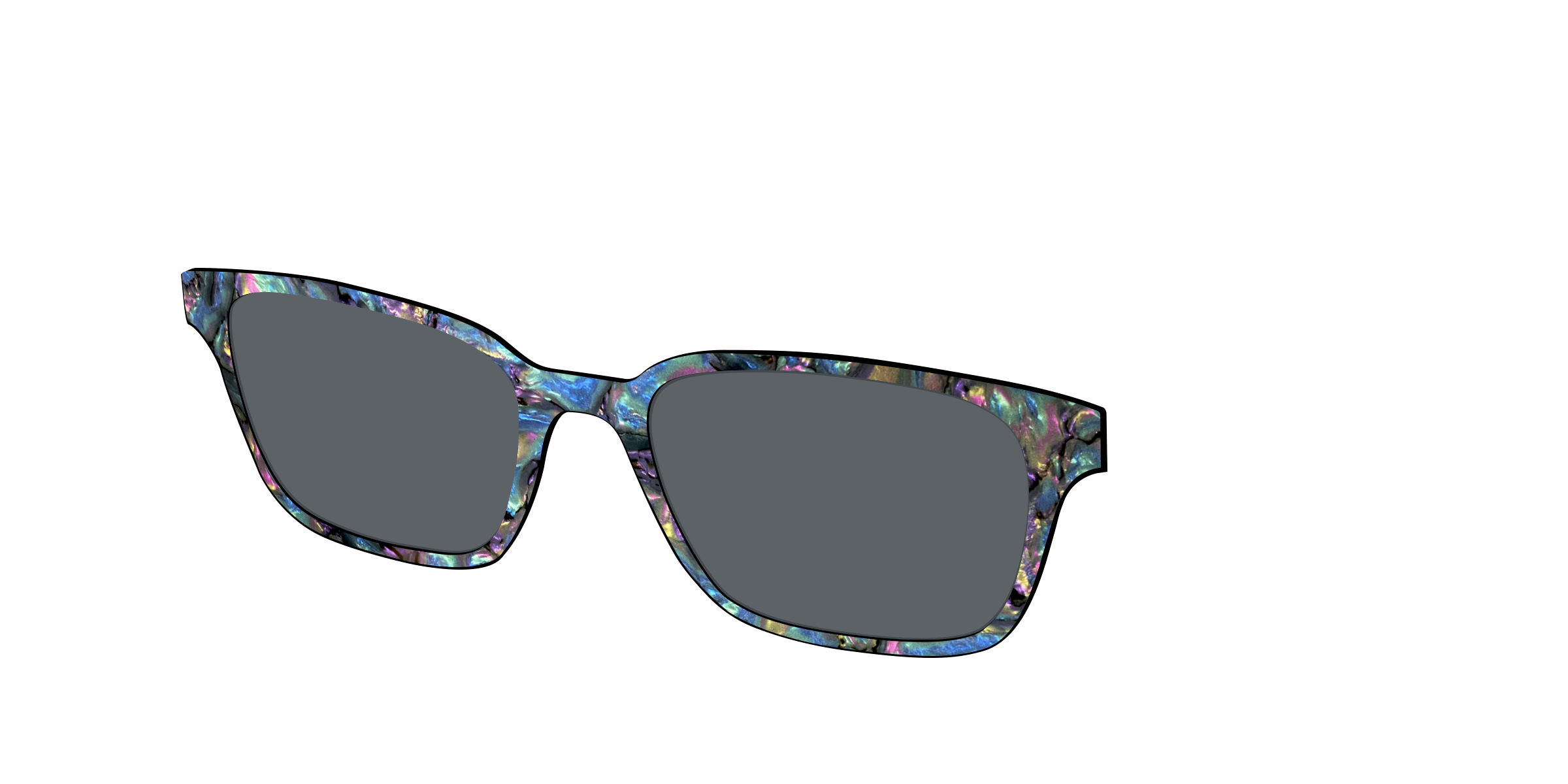 The Polarized Midnight Abalone Sun Top - Image 22